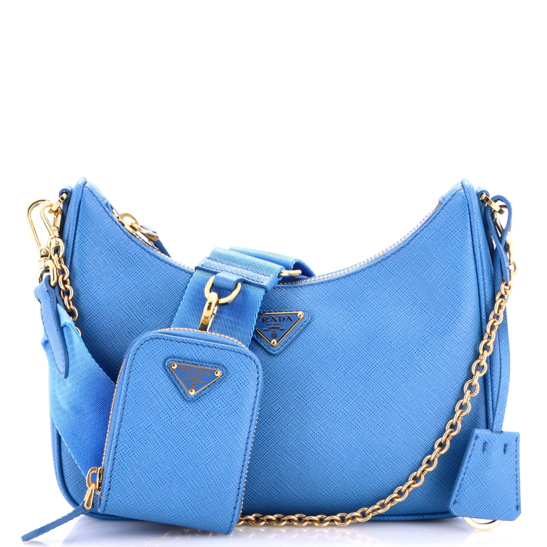 Re-Edition 2005 Shoulder Bag Saffiano Leather Small