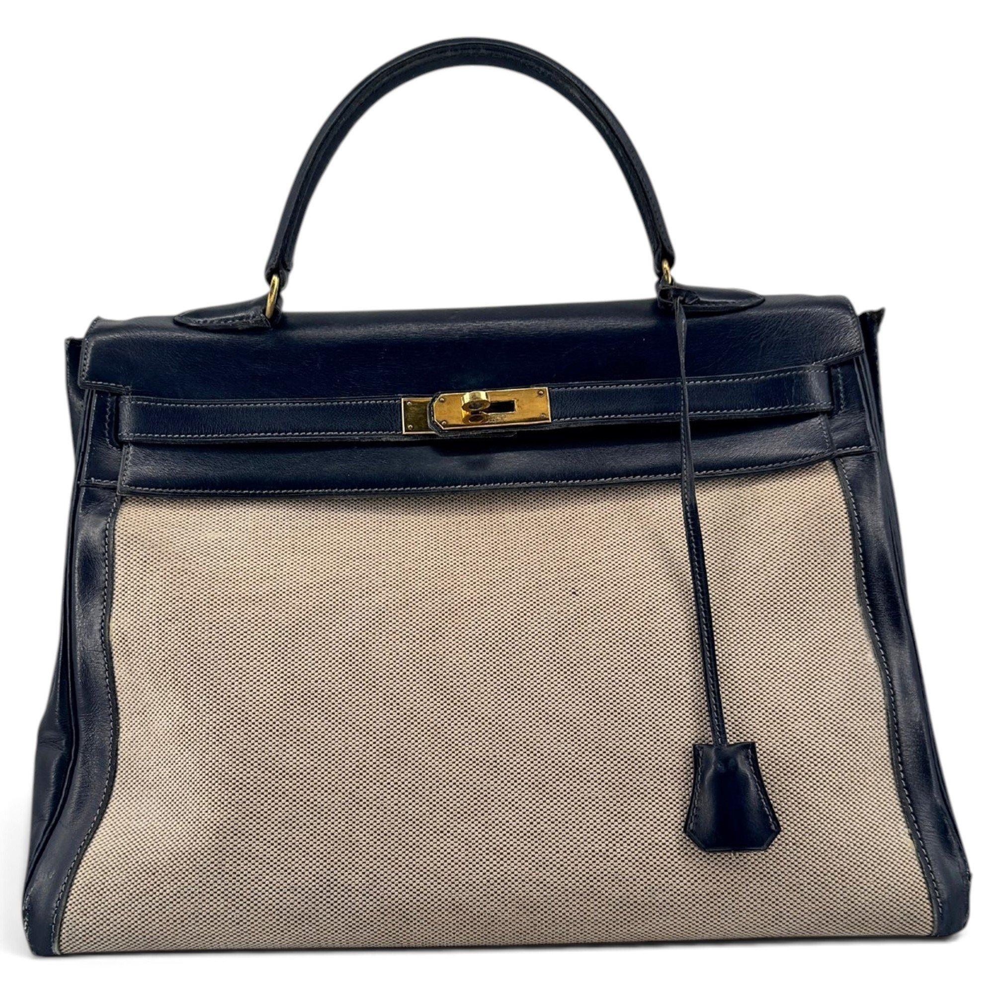 Kelly 32 leather handbag