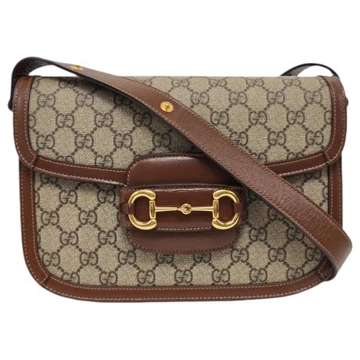 Handle Horsebit 1955 leather crossbody bag