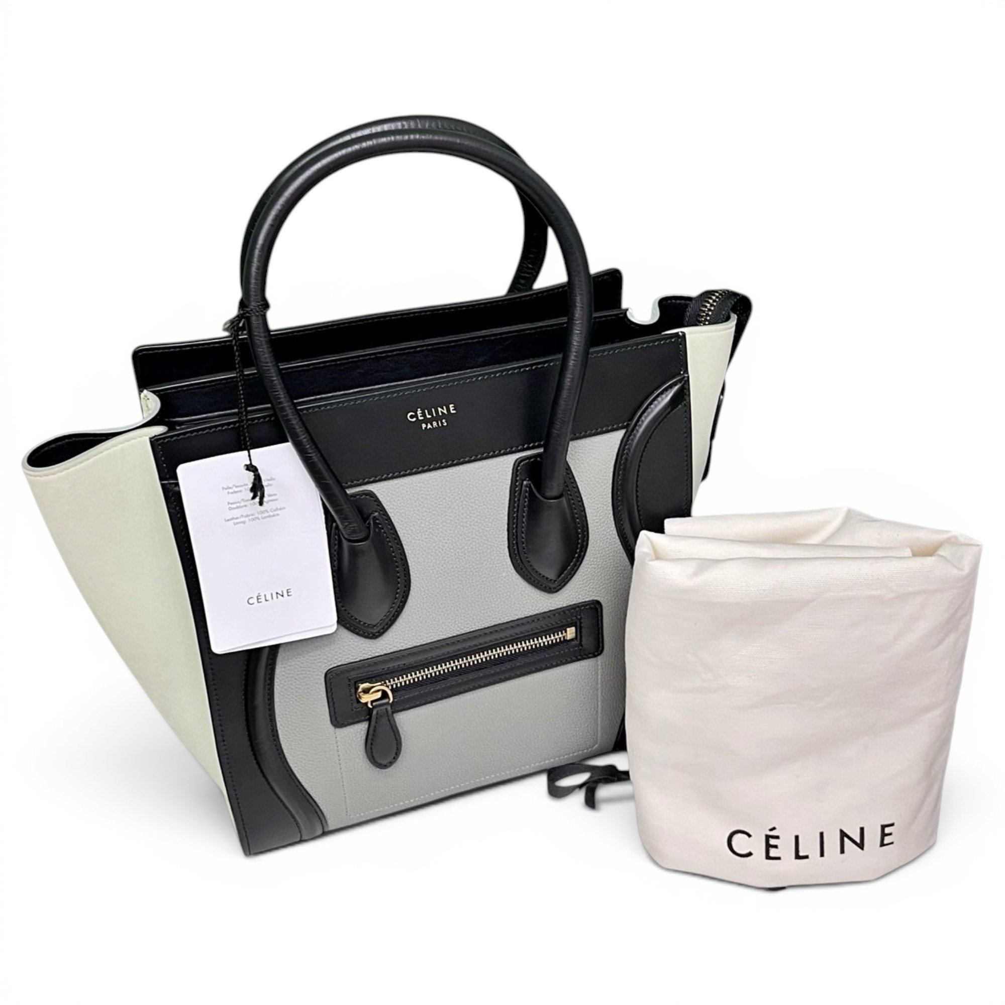 Luggage leather handbag