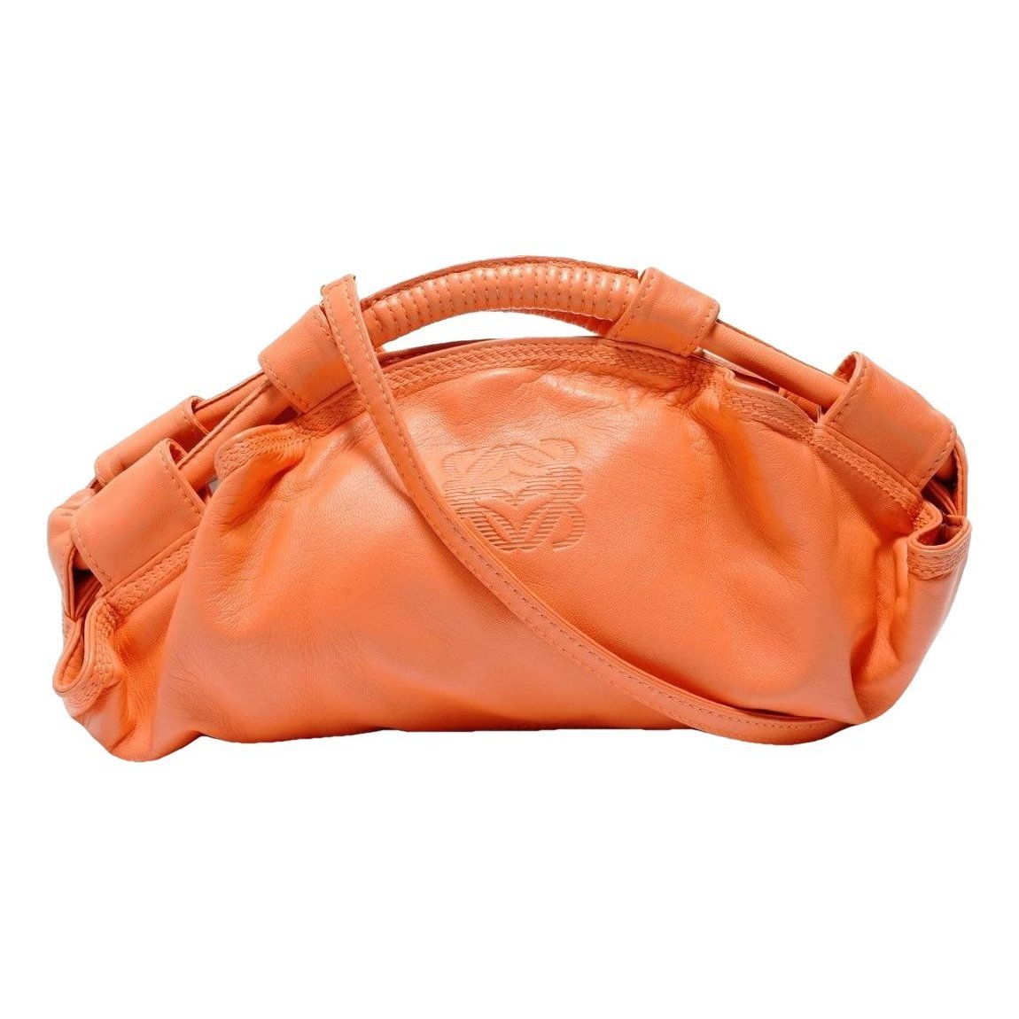 Anagram leather handbag