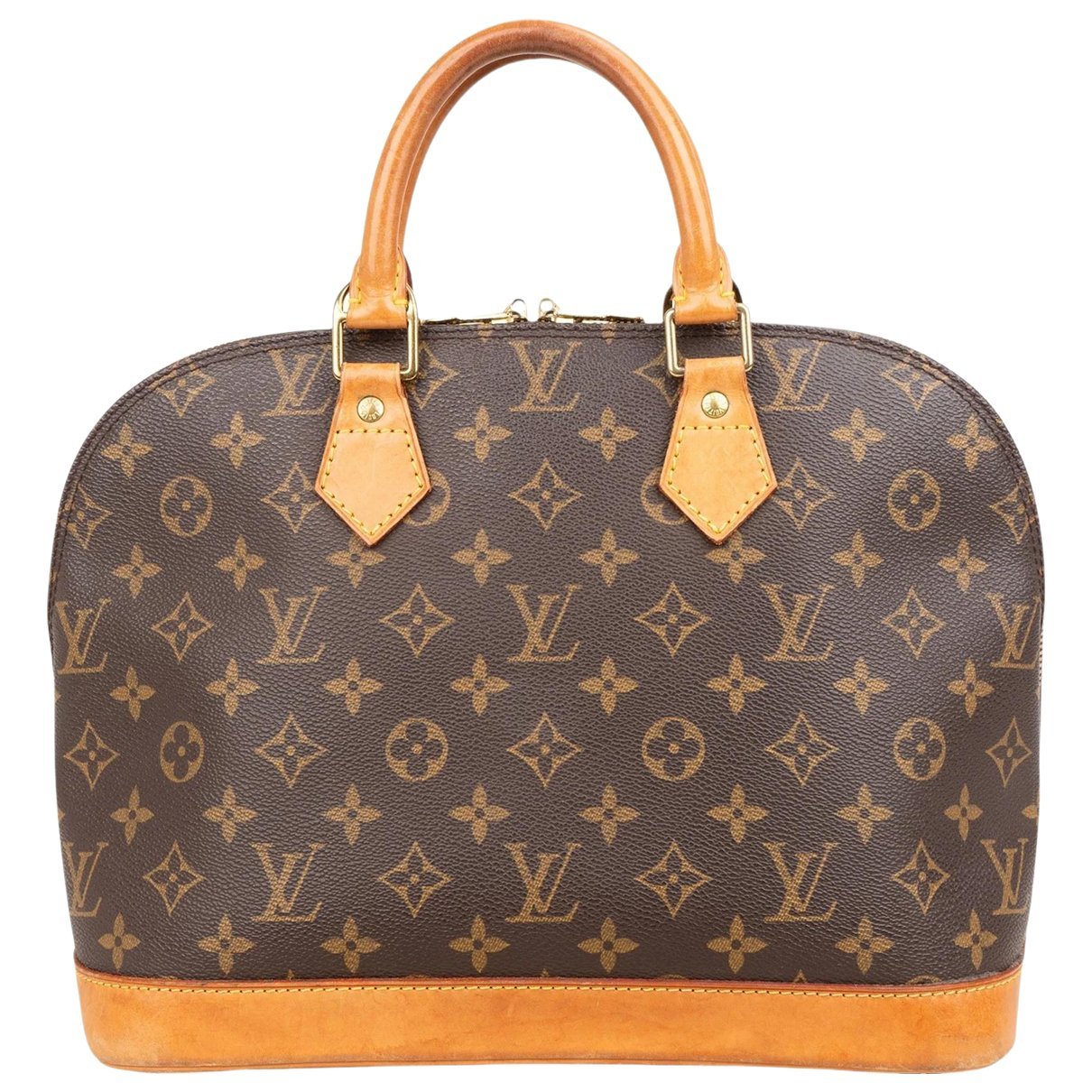 Alma leather handbag