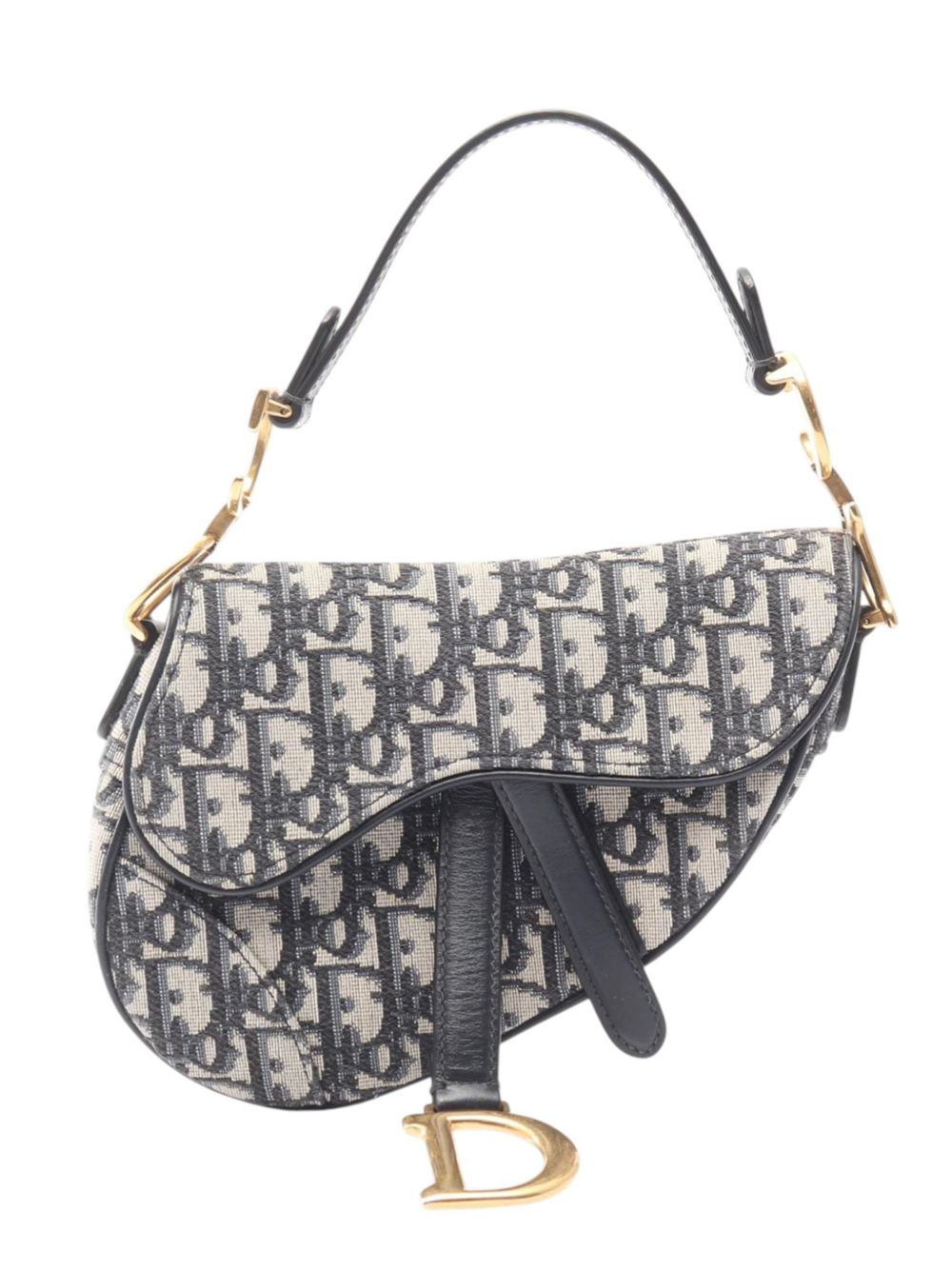 Dior 2010-2026 Mini Oblique Saddle Bag shoulder bag