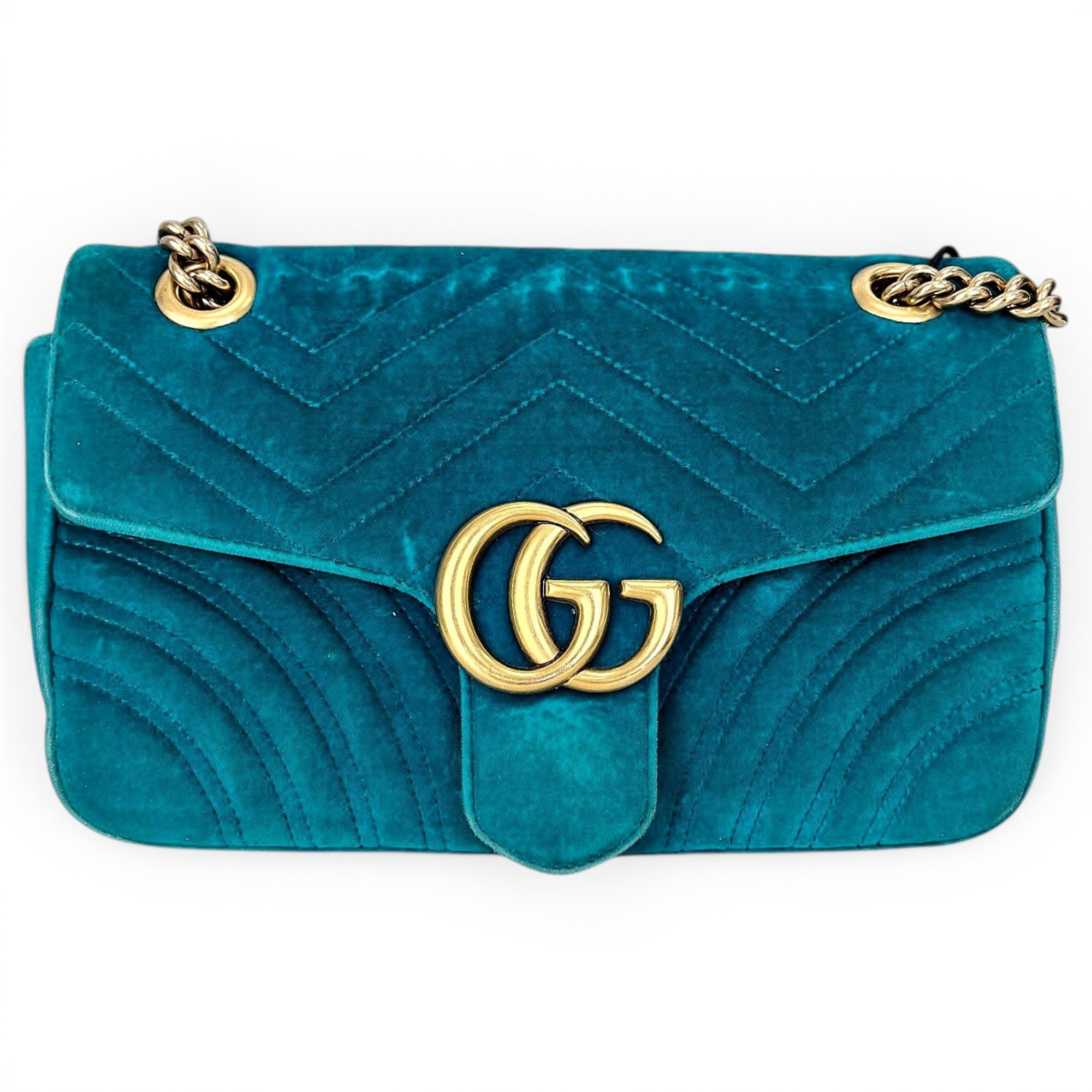 GG Marmont Flap cloth crossbody bag