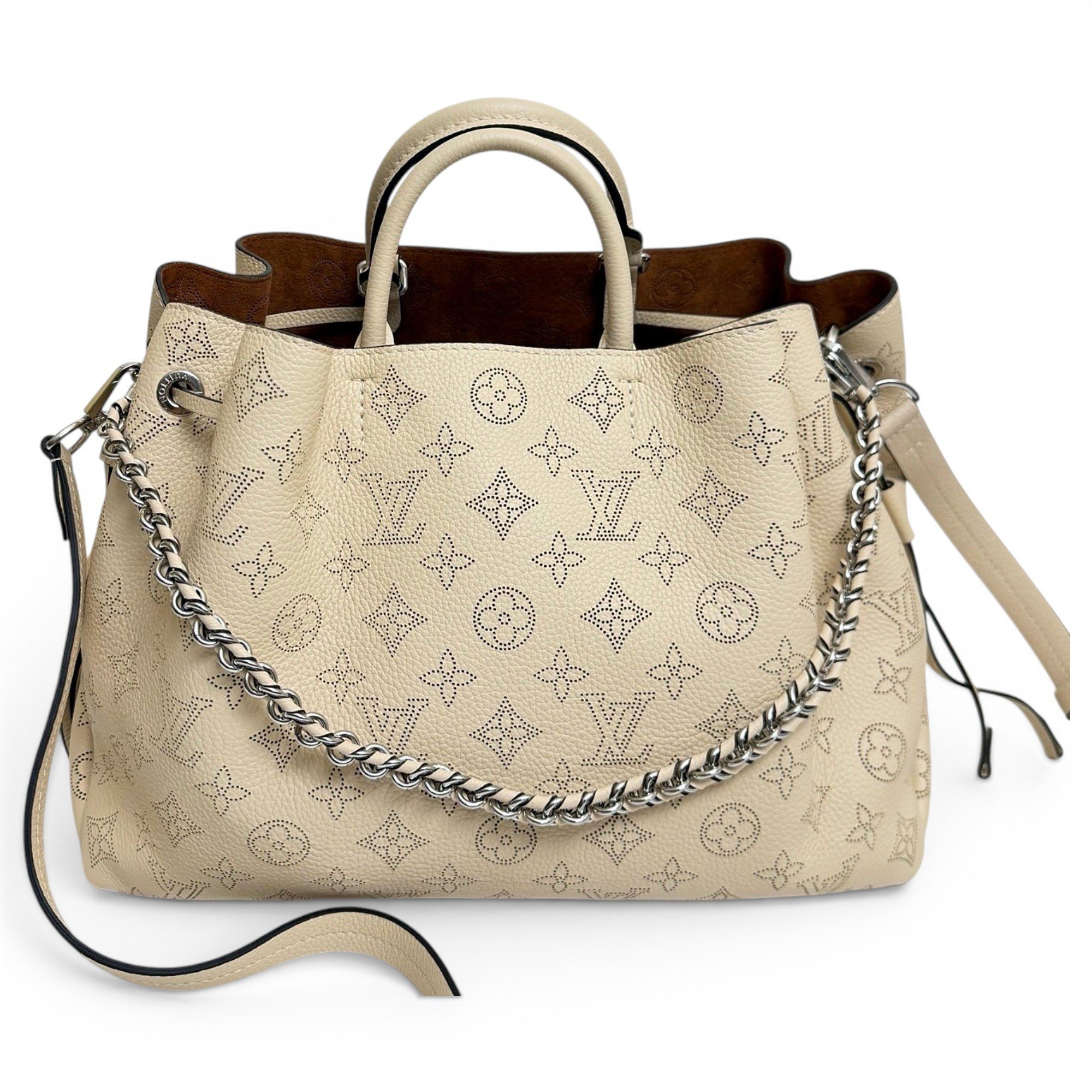 Leather tote