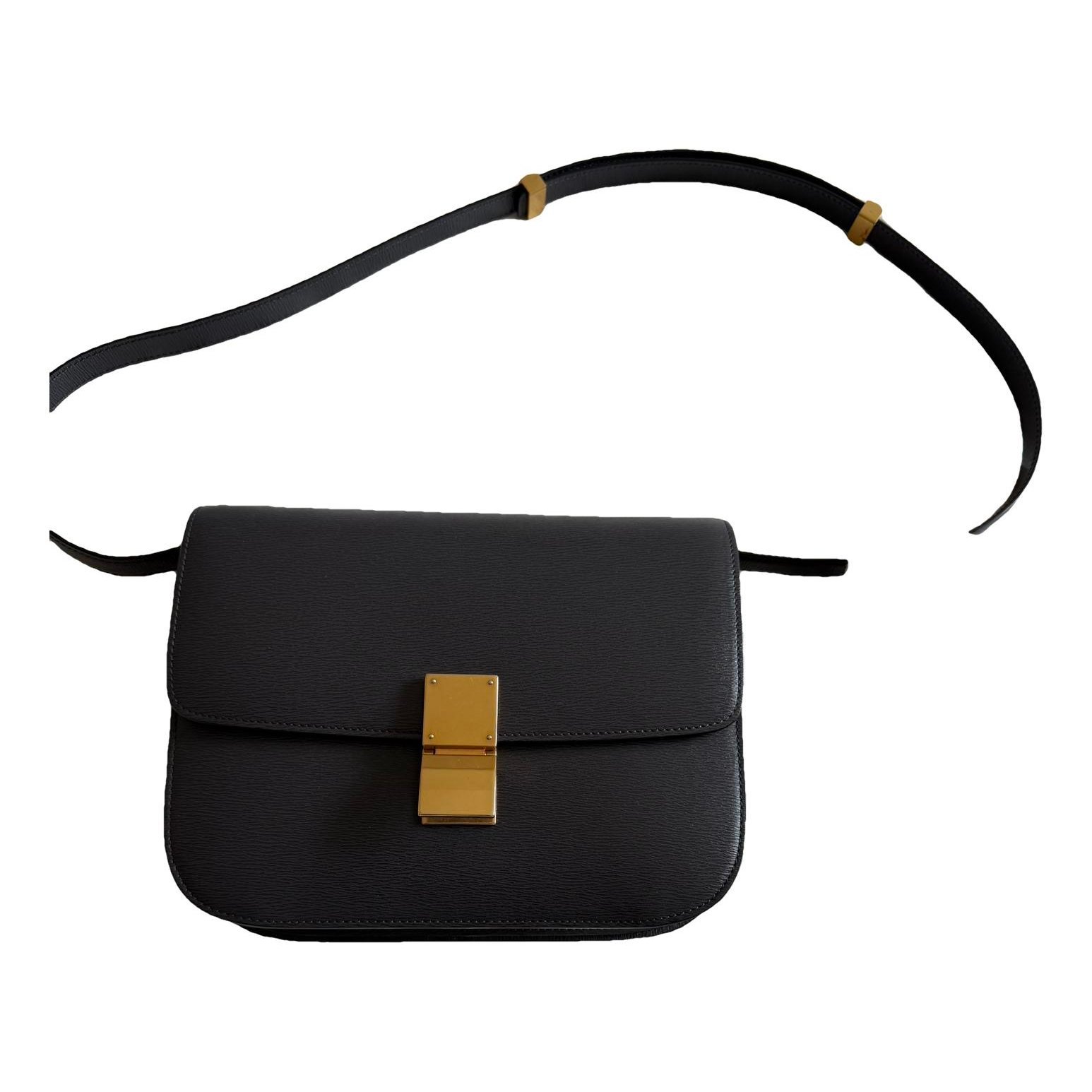 Classic leather crossbody bag