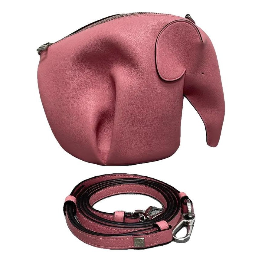 Animals leather crossbody bag