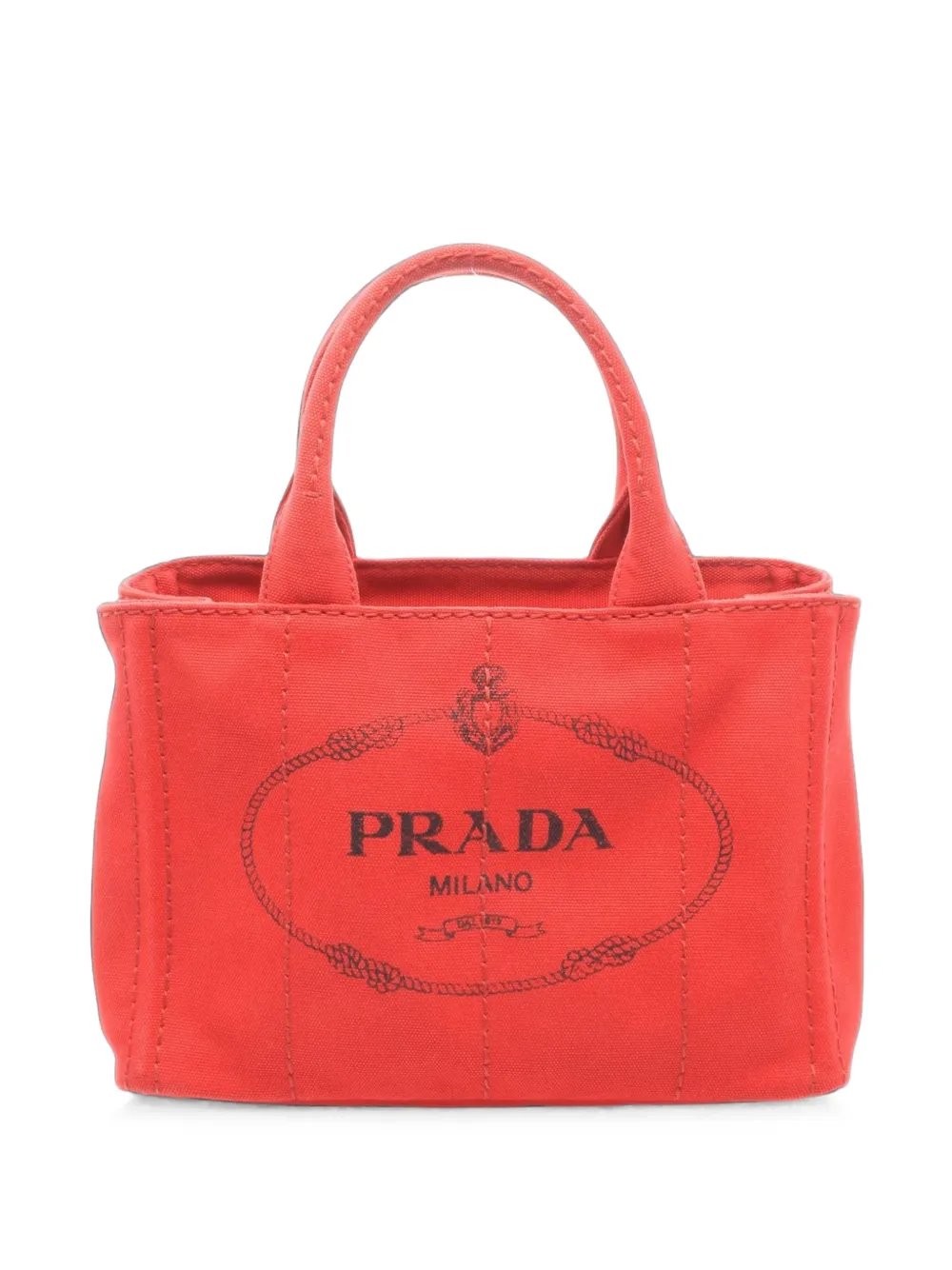2000s Canapa logo-print tote bag