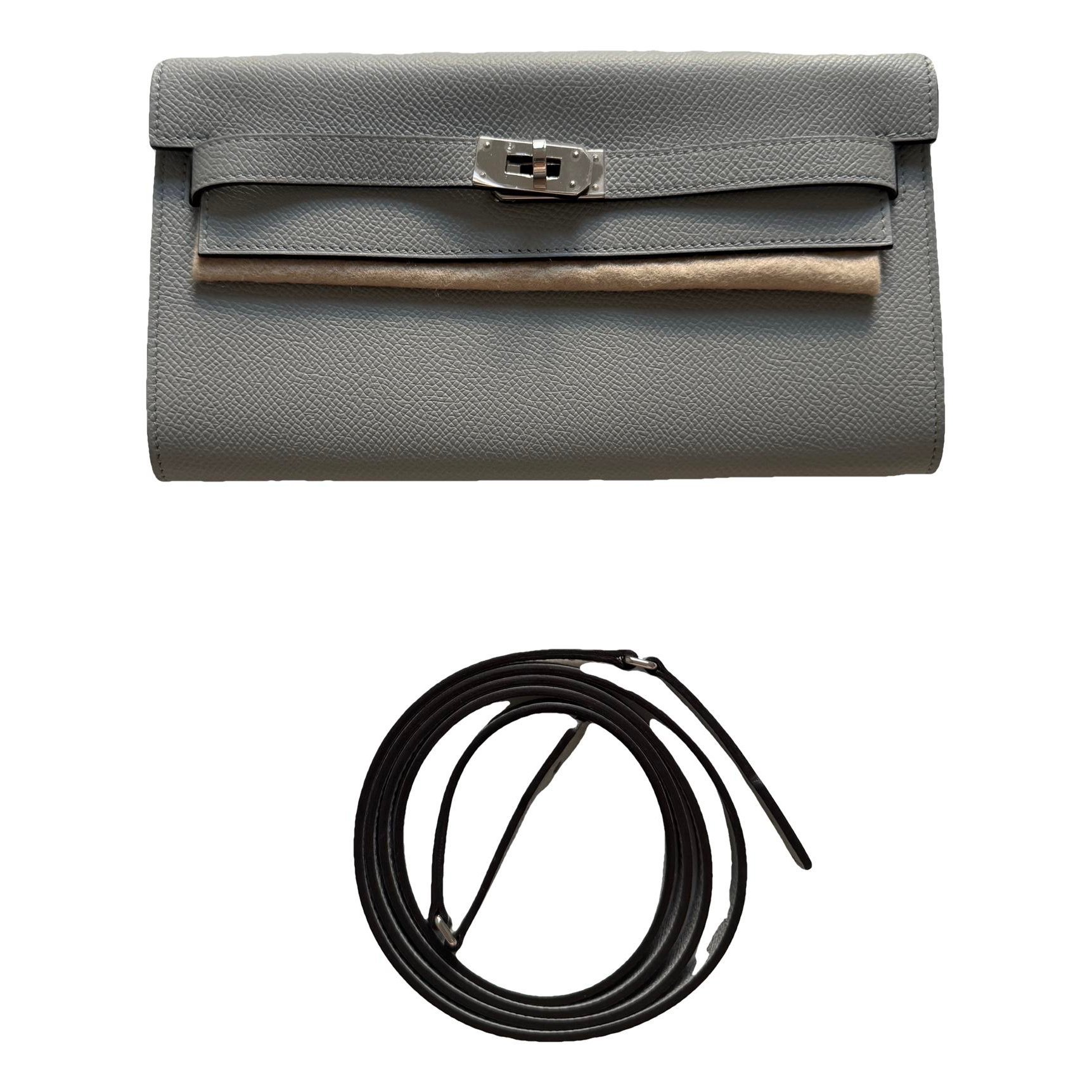 Kelly to go leather clutch bag