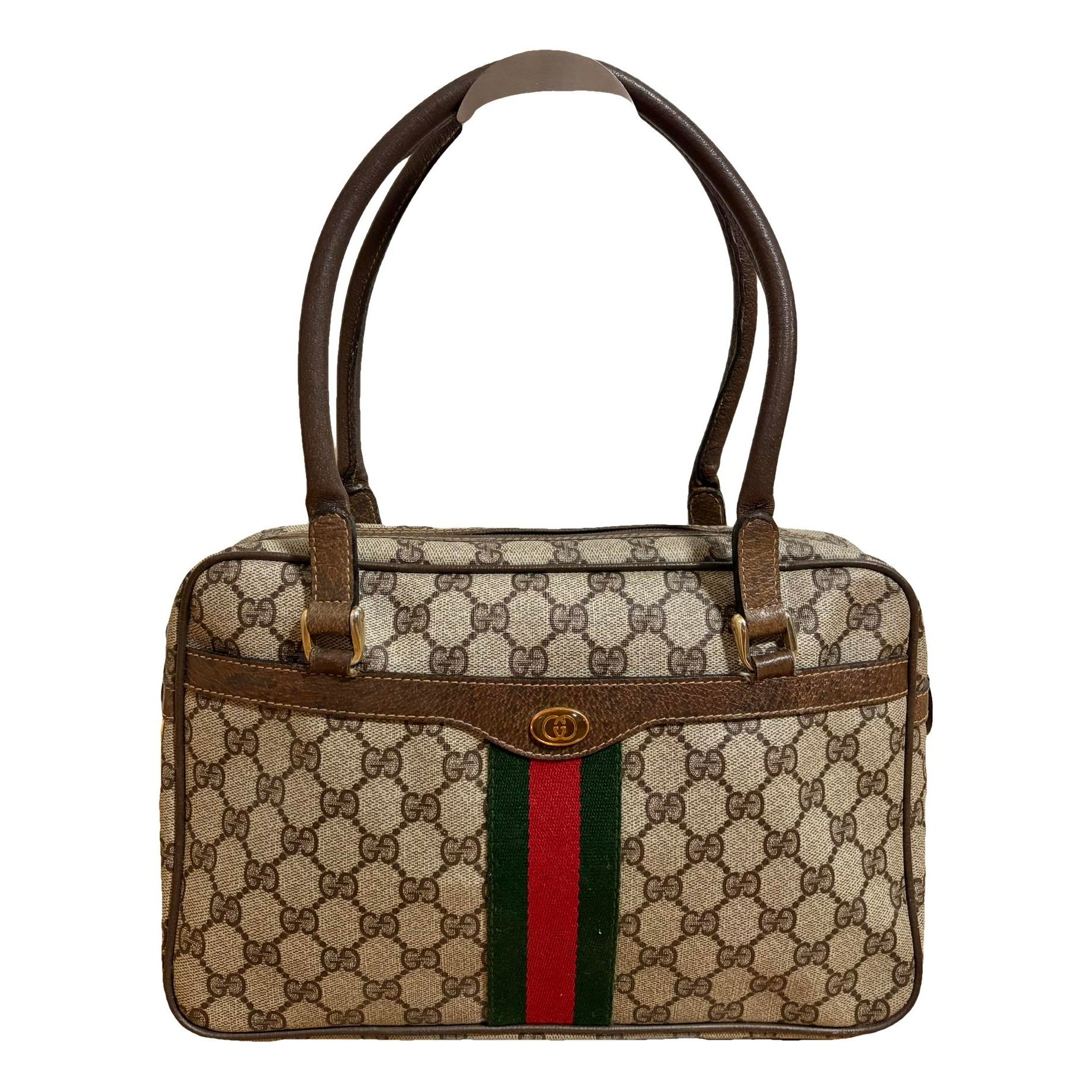 Ophidia Top Handle cloth handbag