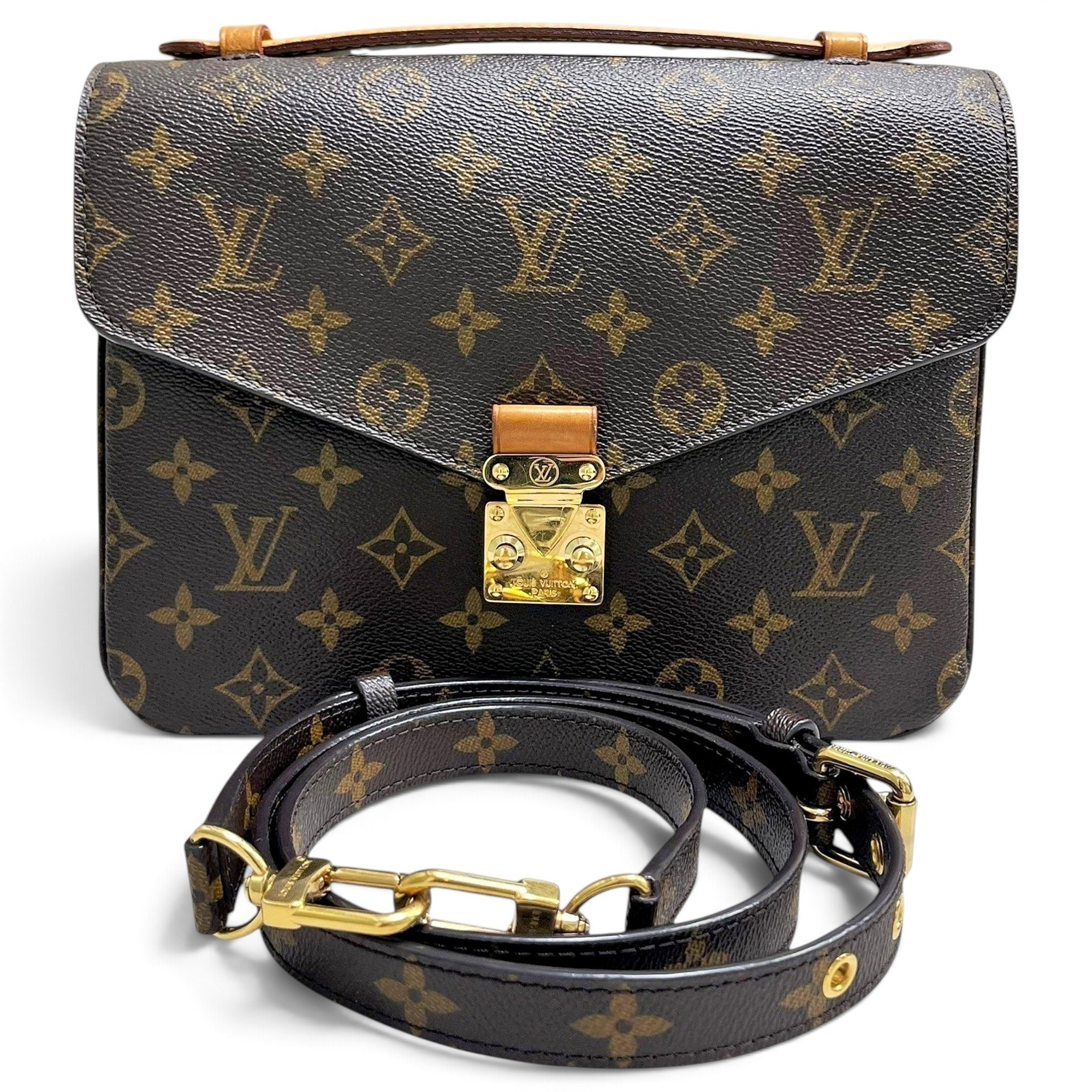 Metis leather handbag