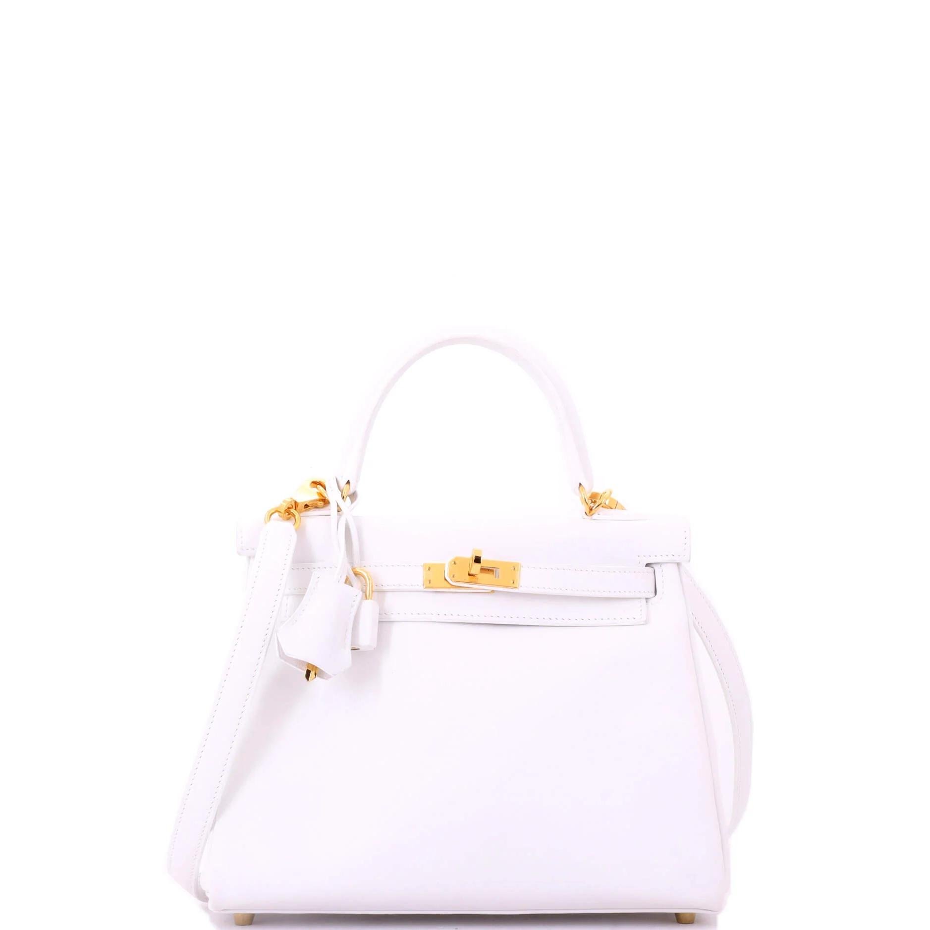 Kelly 25 leather handbag