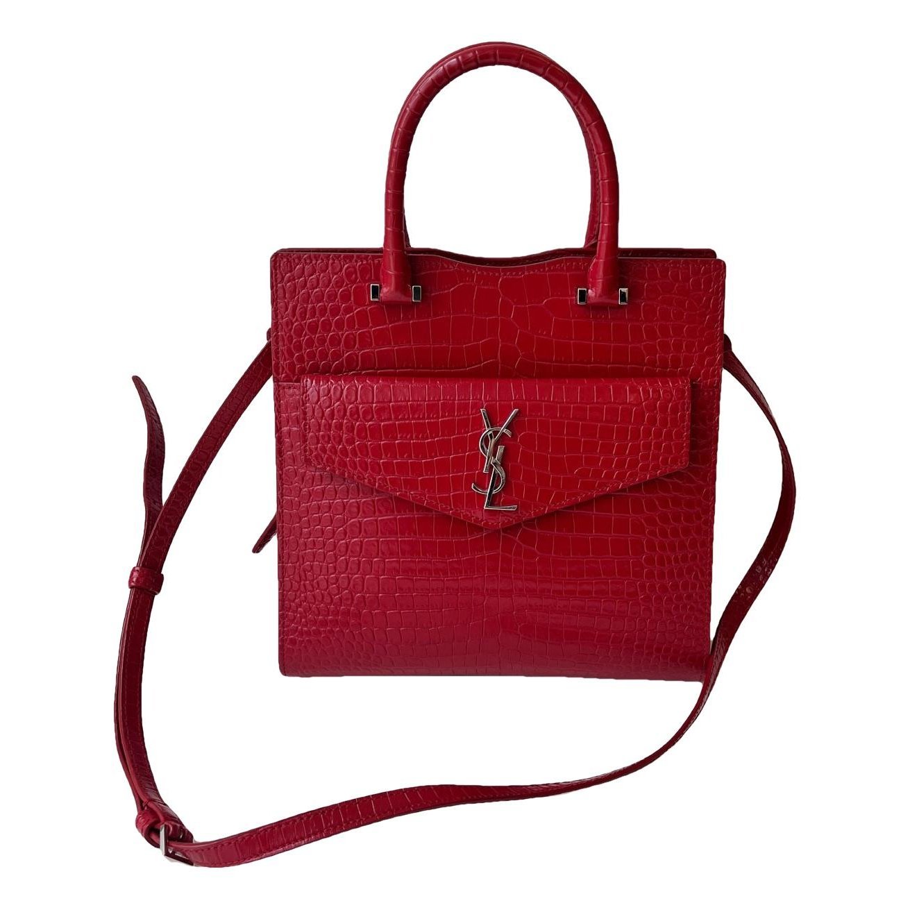 Uptown leather handbag