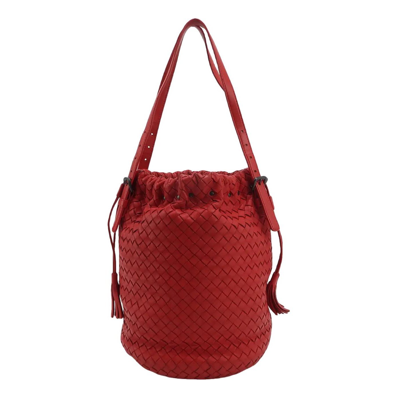 Leather handbag
