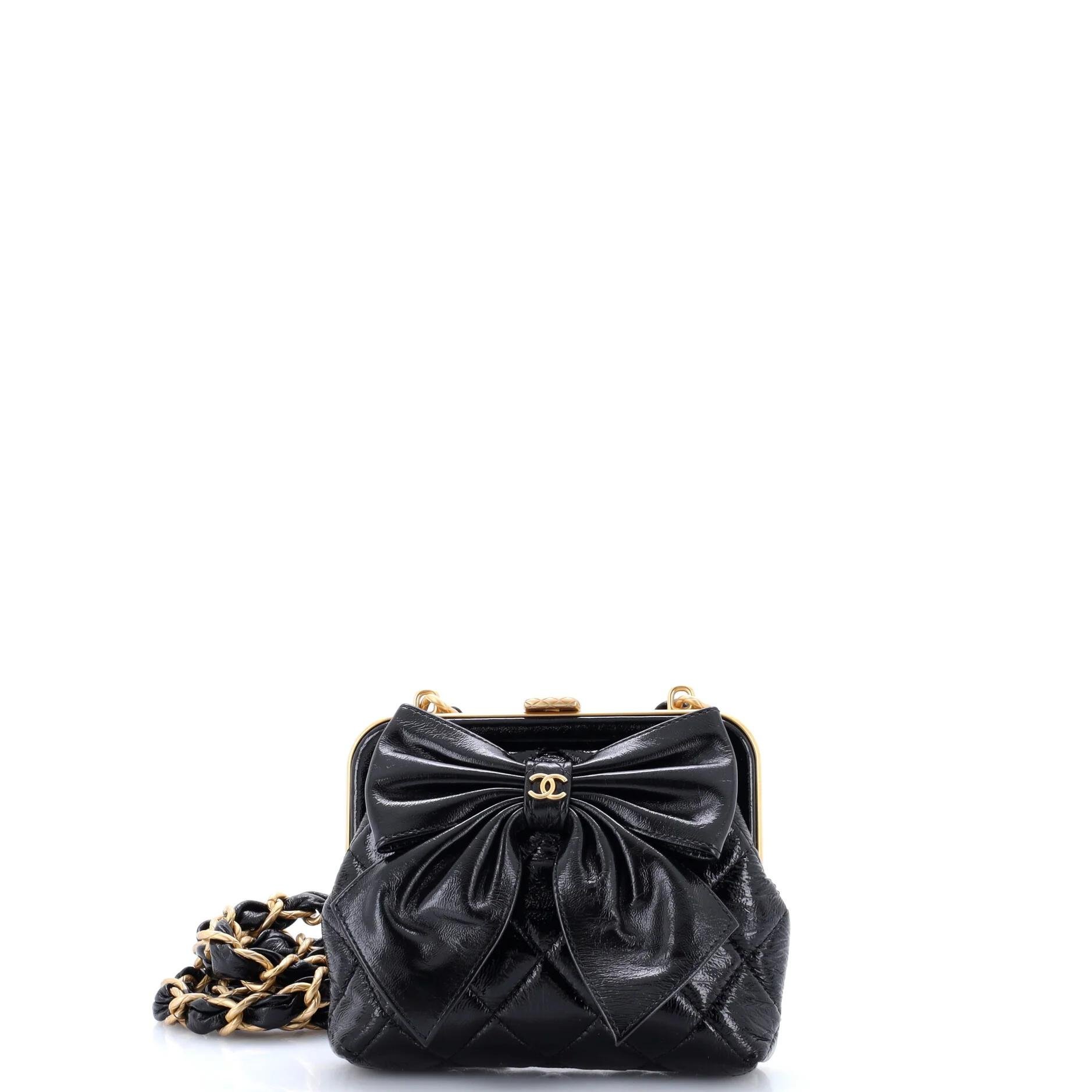 Patent leather crossbody bag