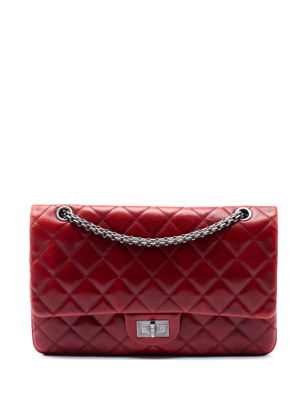 2009-2010 Quilted Lambskin Reissue 2.55 Double Flap 227 shoulder bag