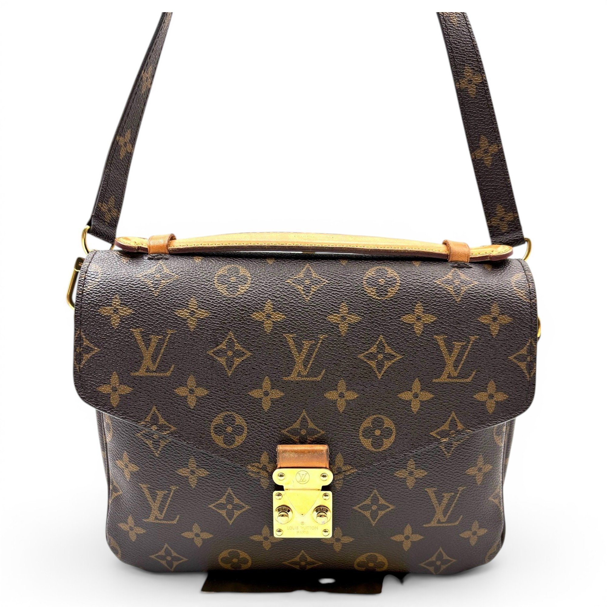 Metis leather crossbody bag