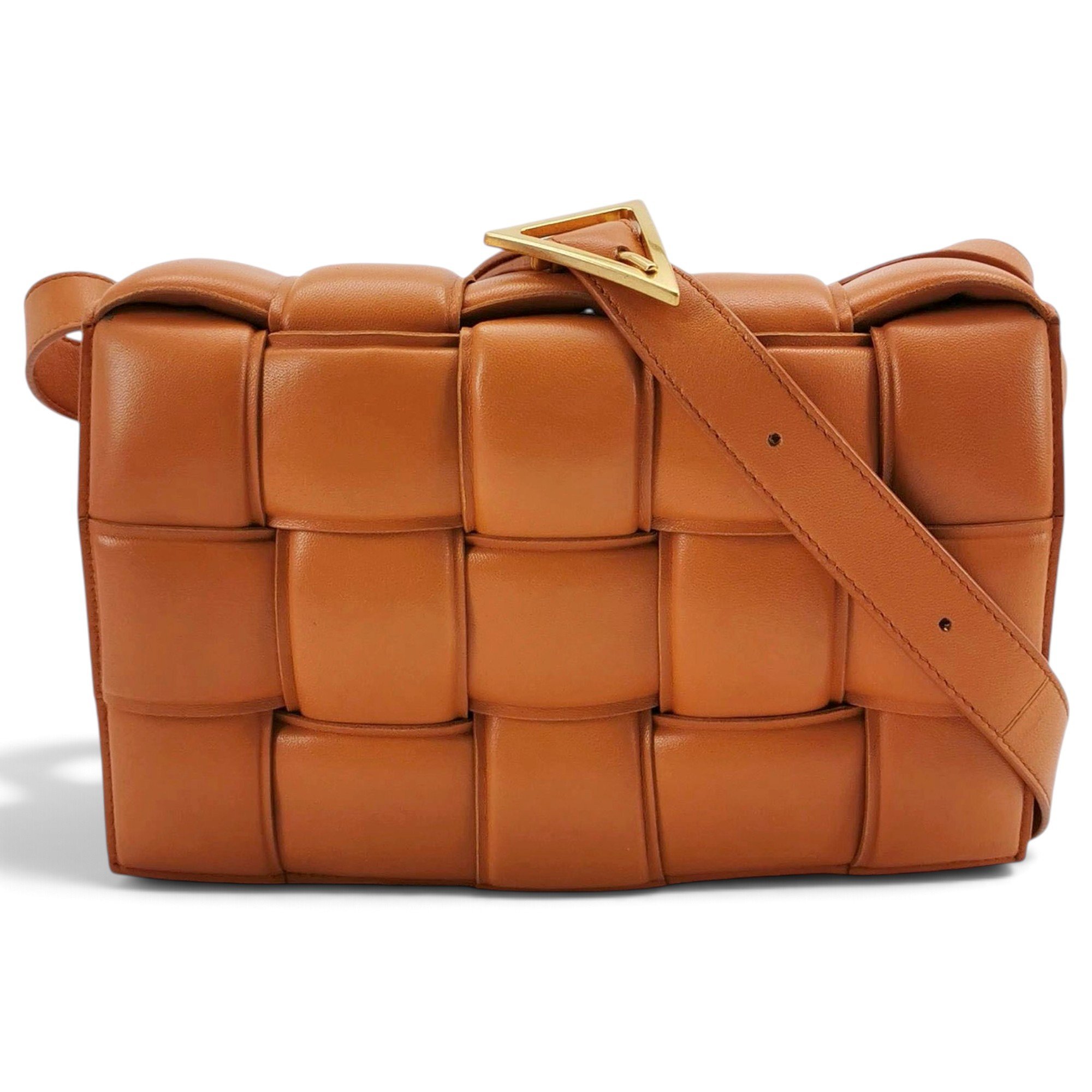 Cassette Padded leather crossbody bag