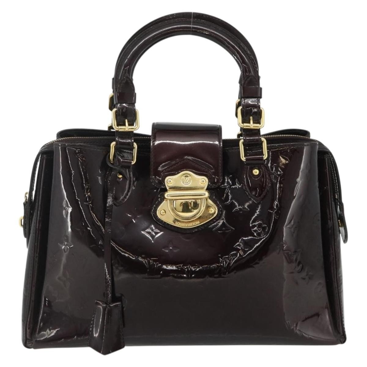 Melrose patent leather handbag