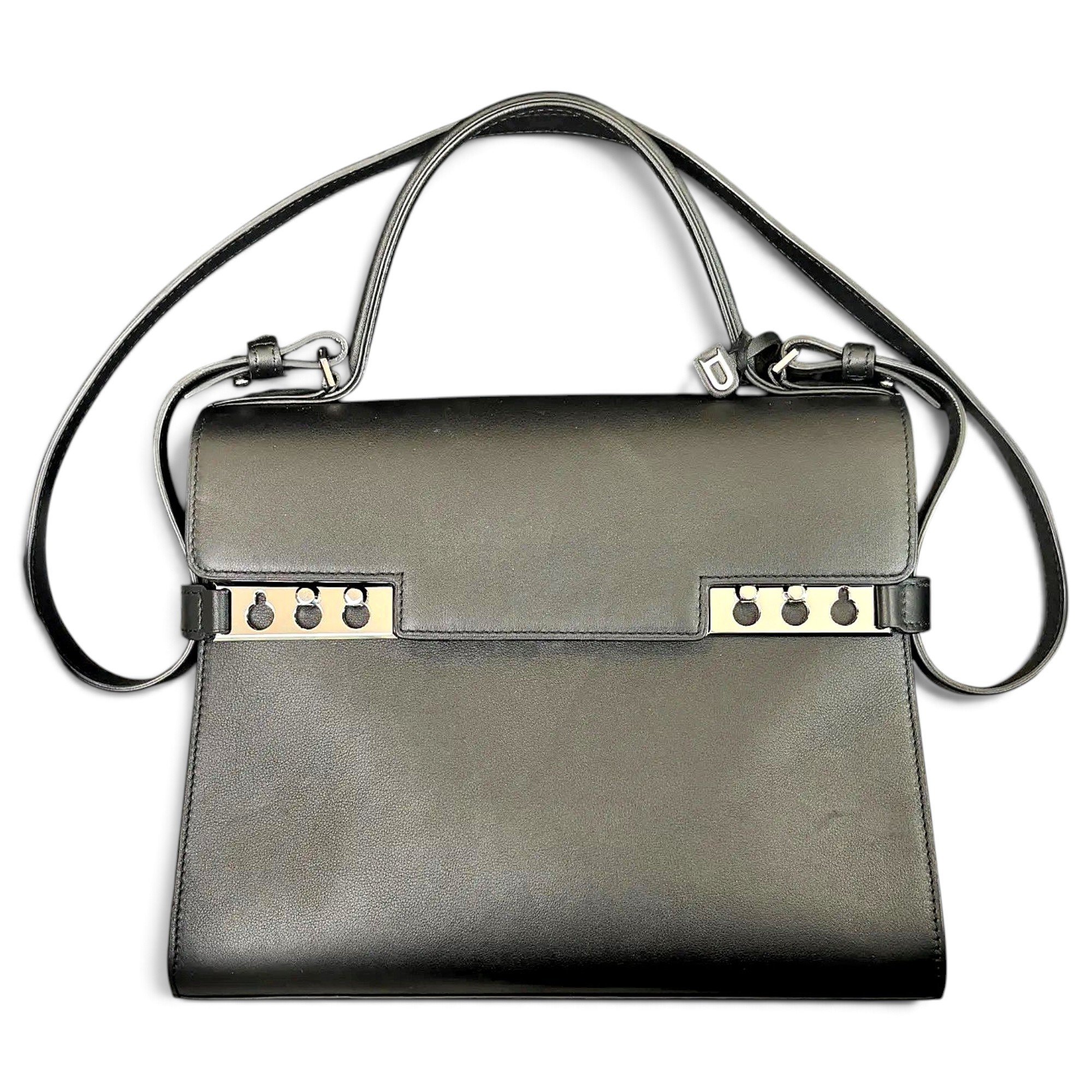 Tempête leather handbag