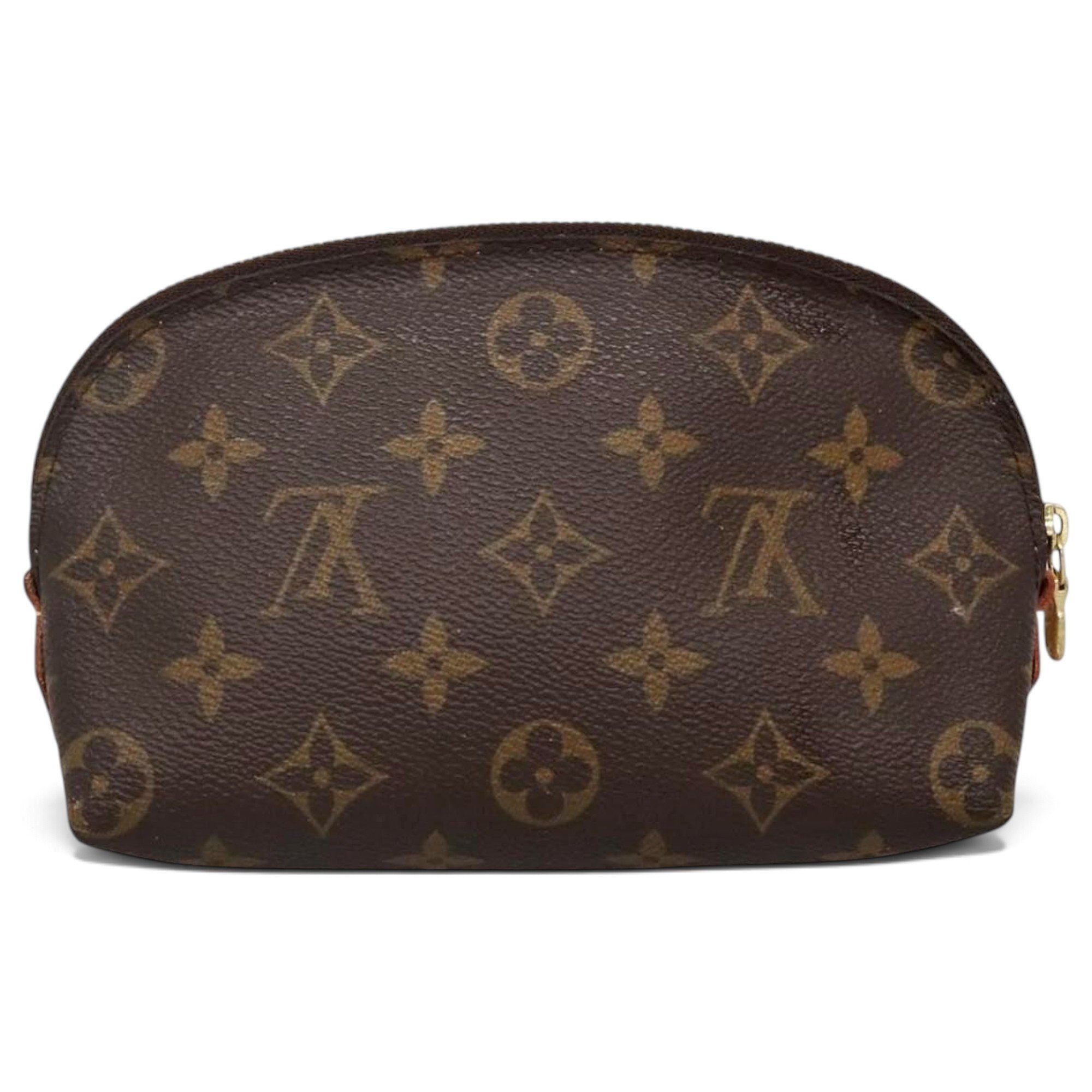 Leather vanity case