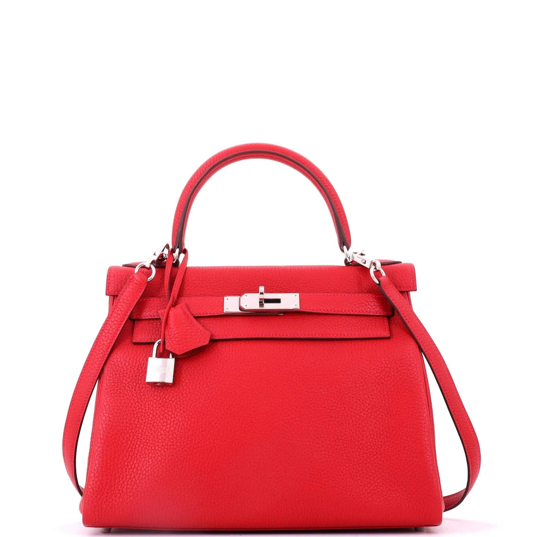 Kelly 28 leather handbag