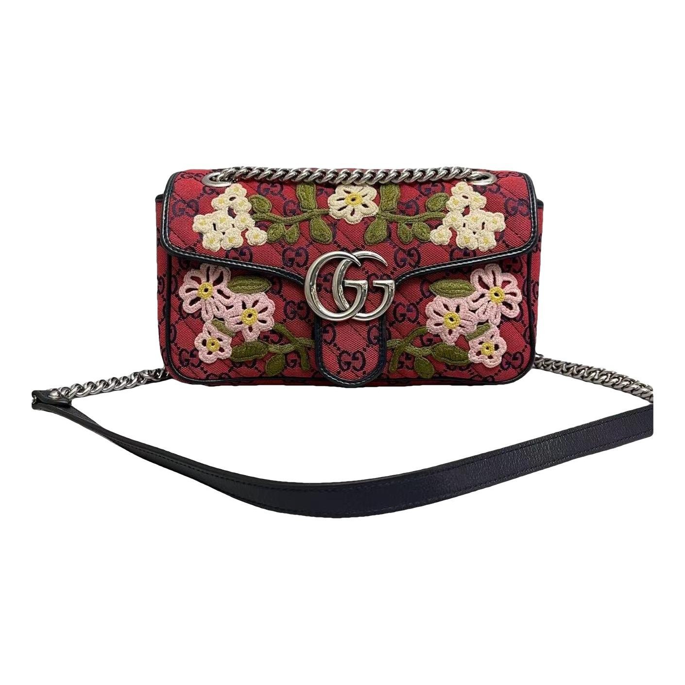 GG Marmont Flap cloth handbag