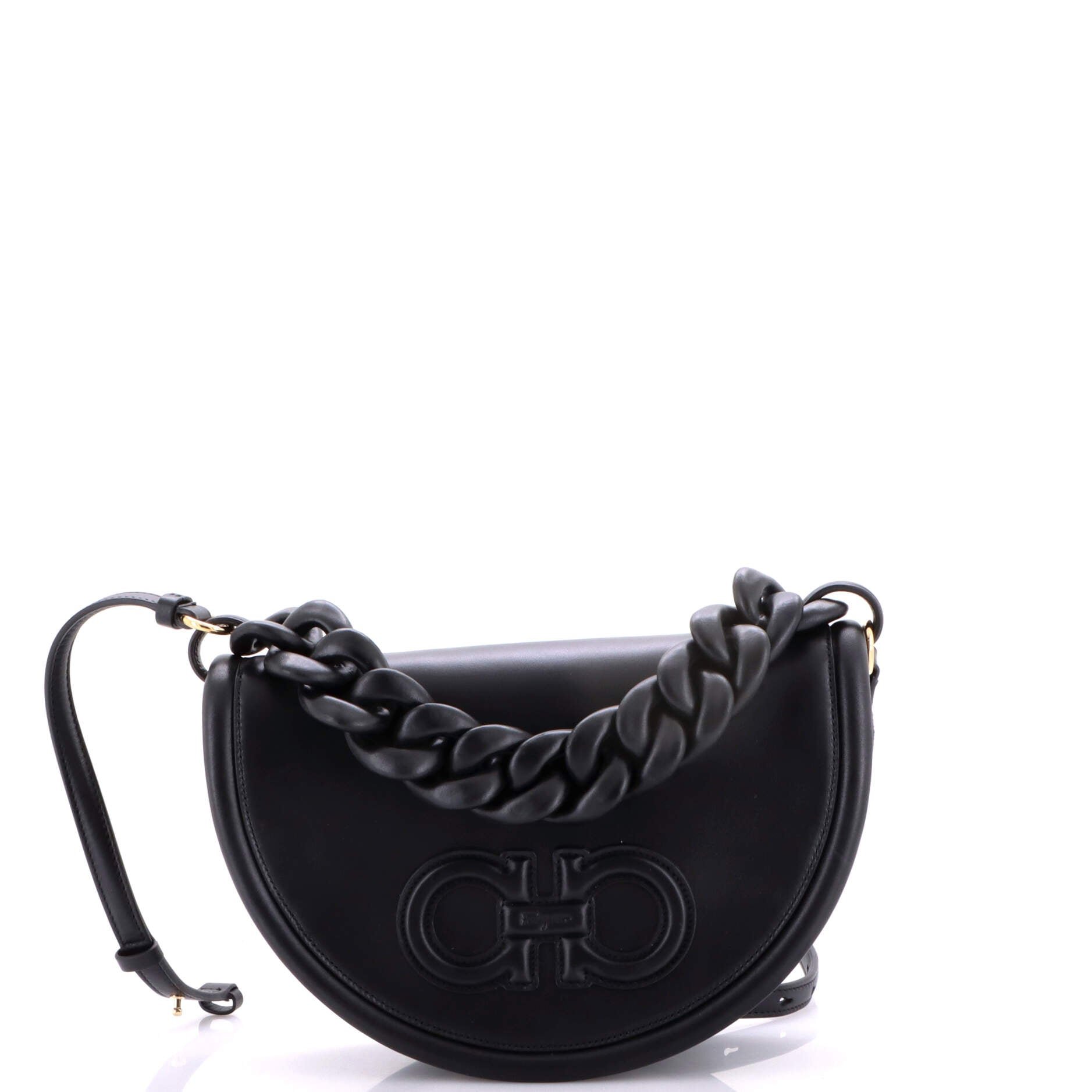 Salvatore Ferragamo Aura Bag Leather