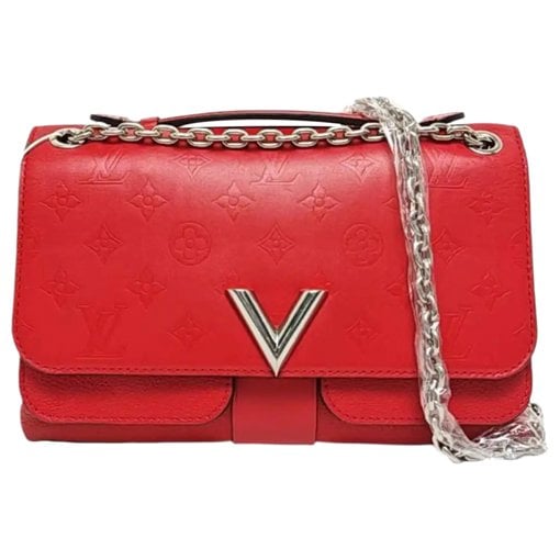 One Handle very leather handbag