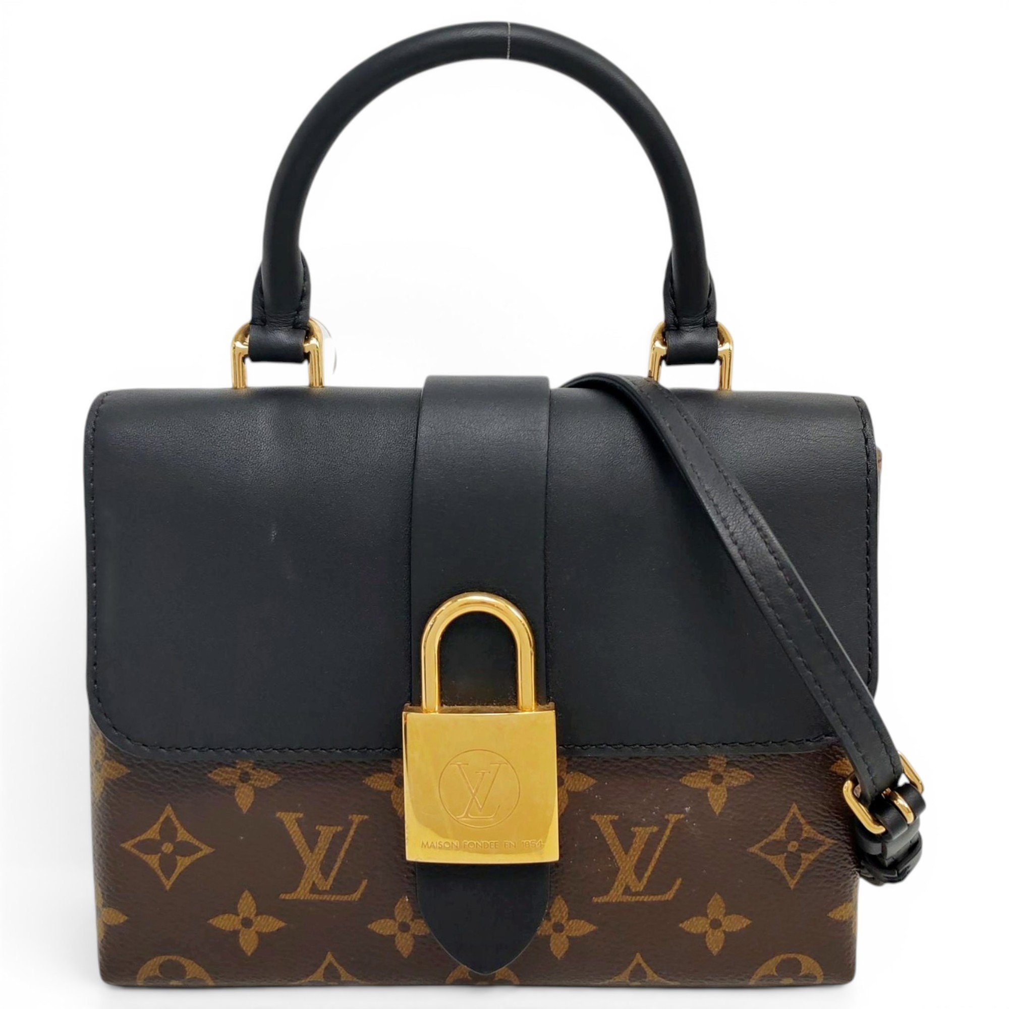 Louis Vuitton Locky BB leather handbag