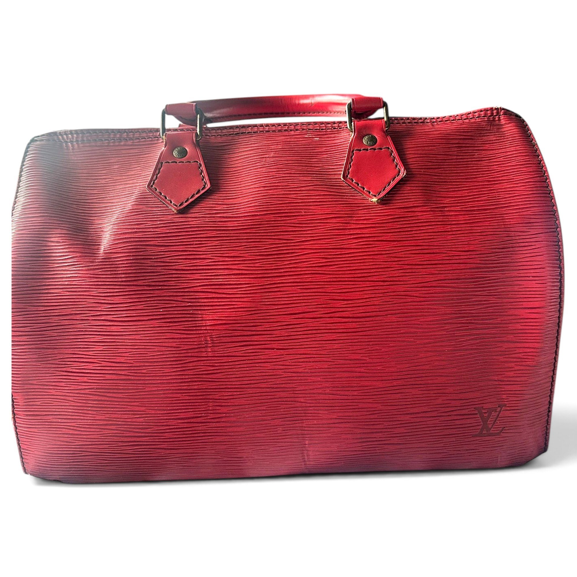 Louis Vuitton Speedy leather handbag