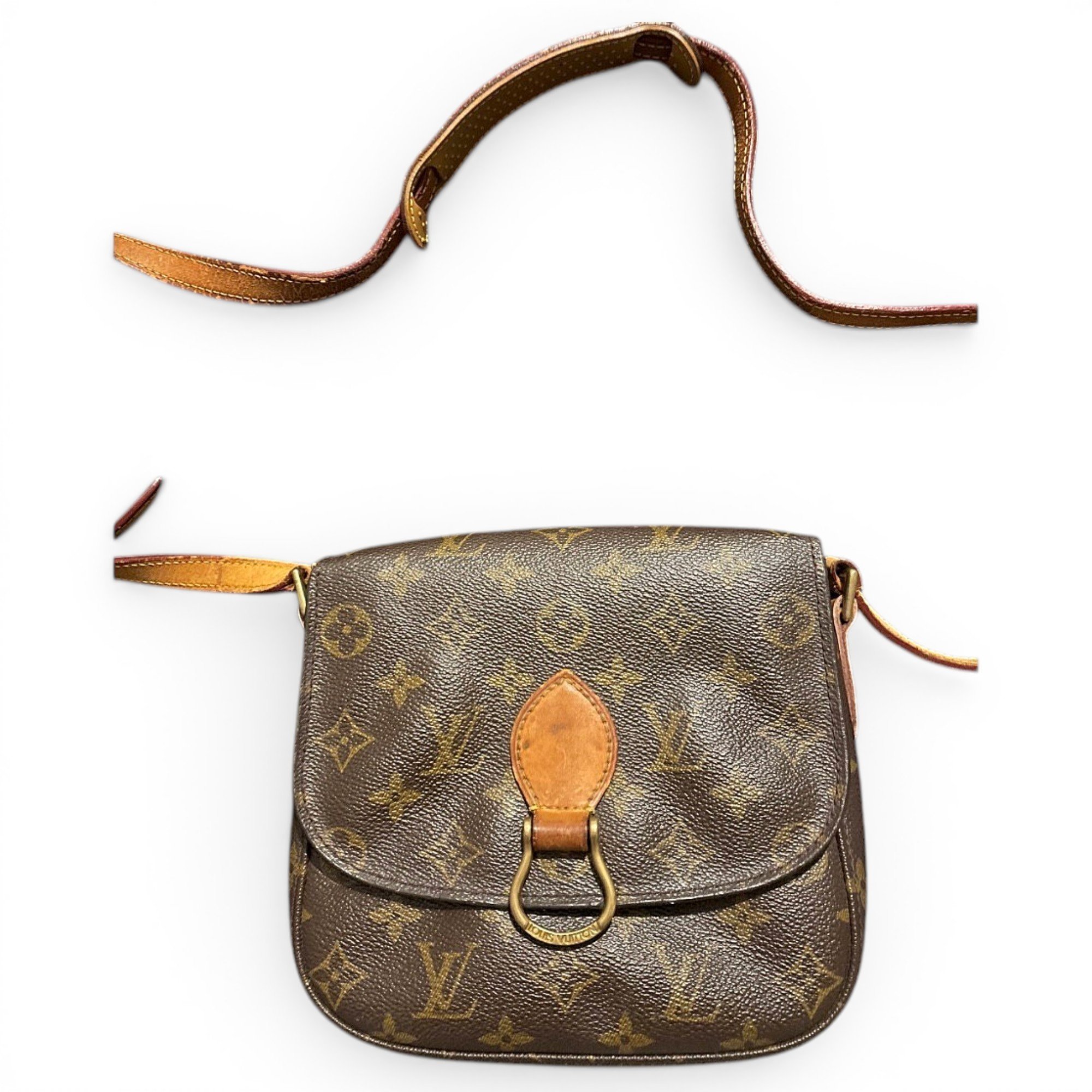 Saint Cloud vintage leather crossbody bag