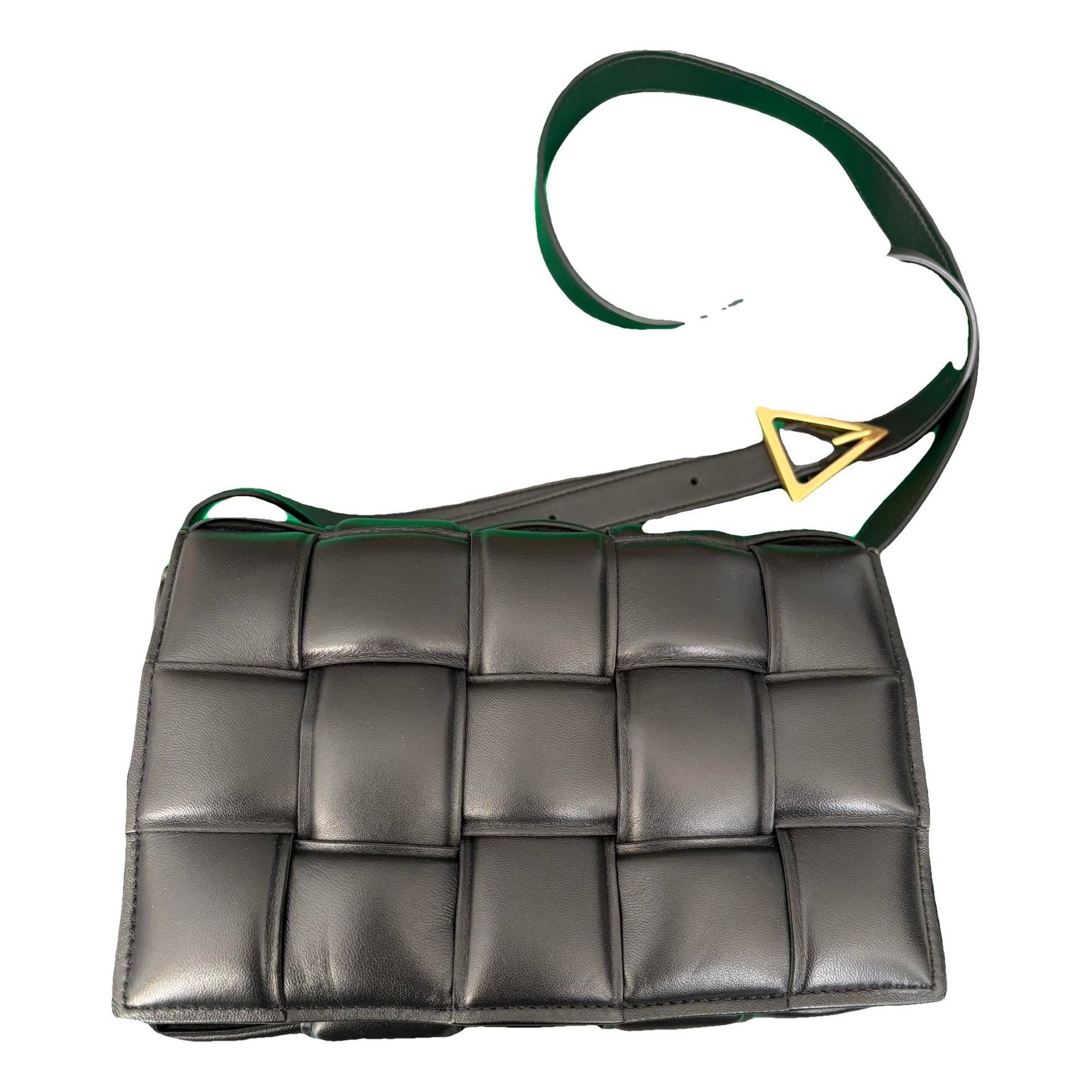 Cassette leather crossbody bag