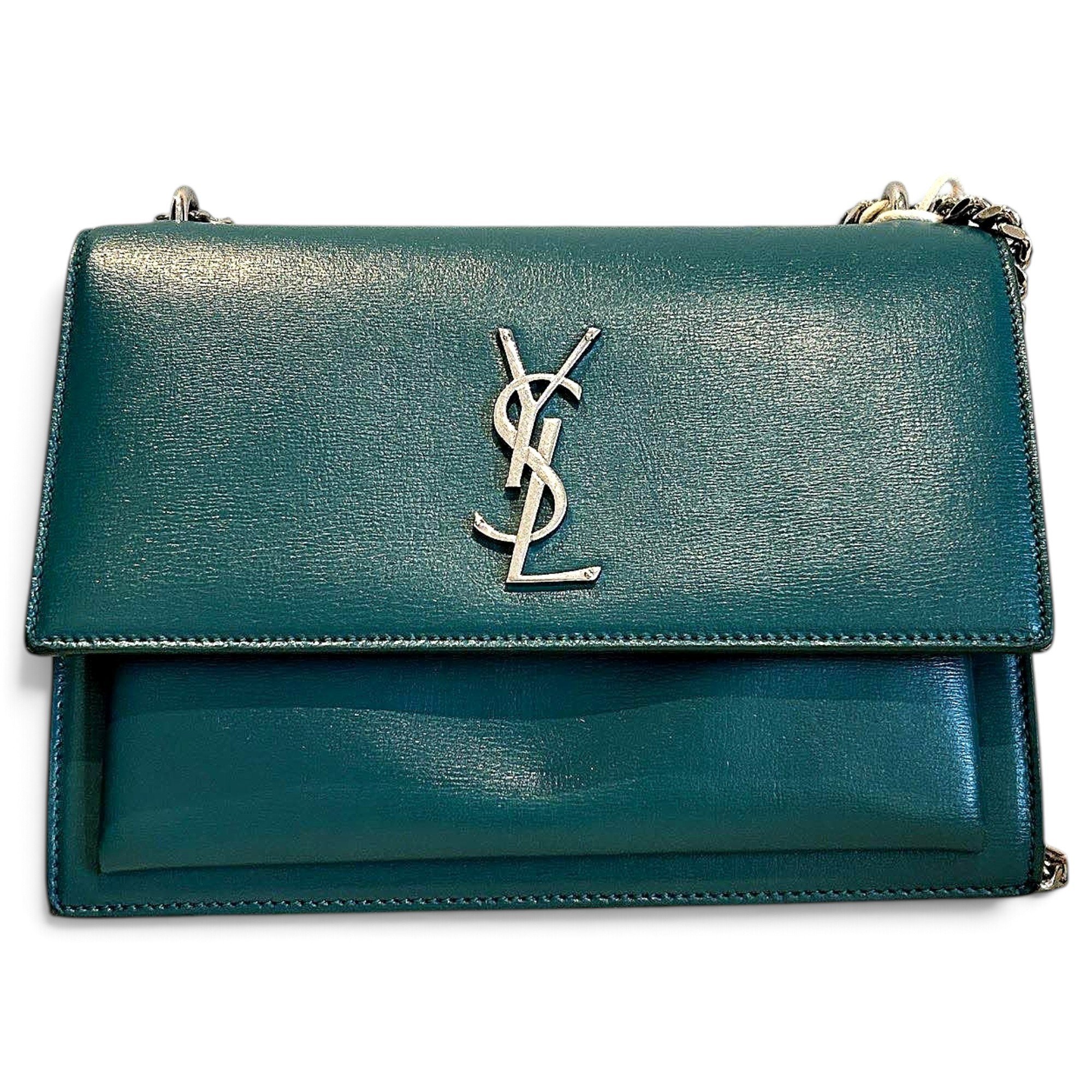 Sunset leather handbag
