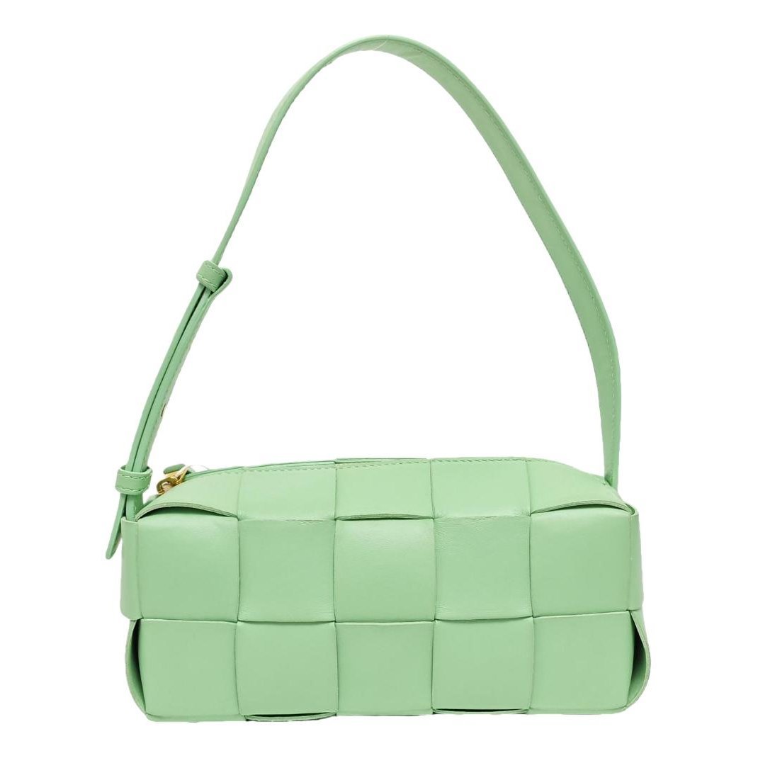 Brick Cassette leather handbag