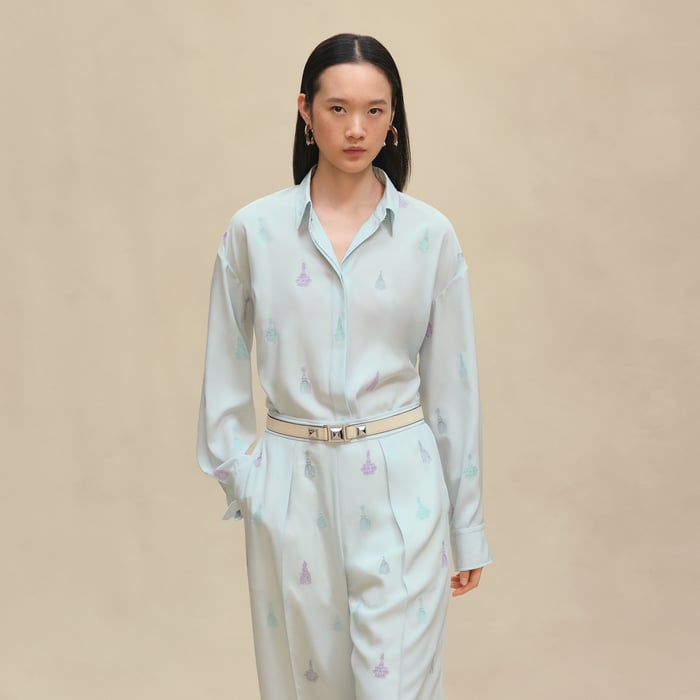 Vert Embrun Embroidered Shirt