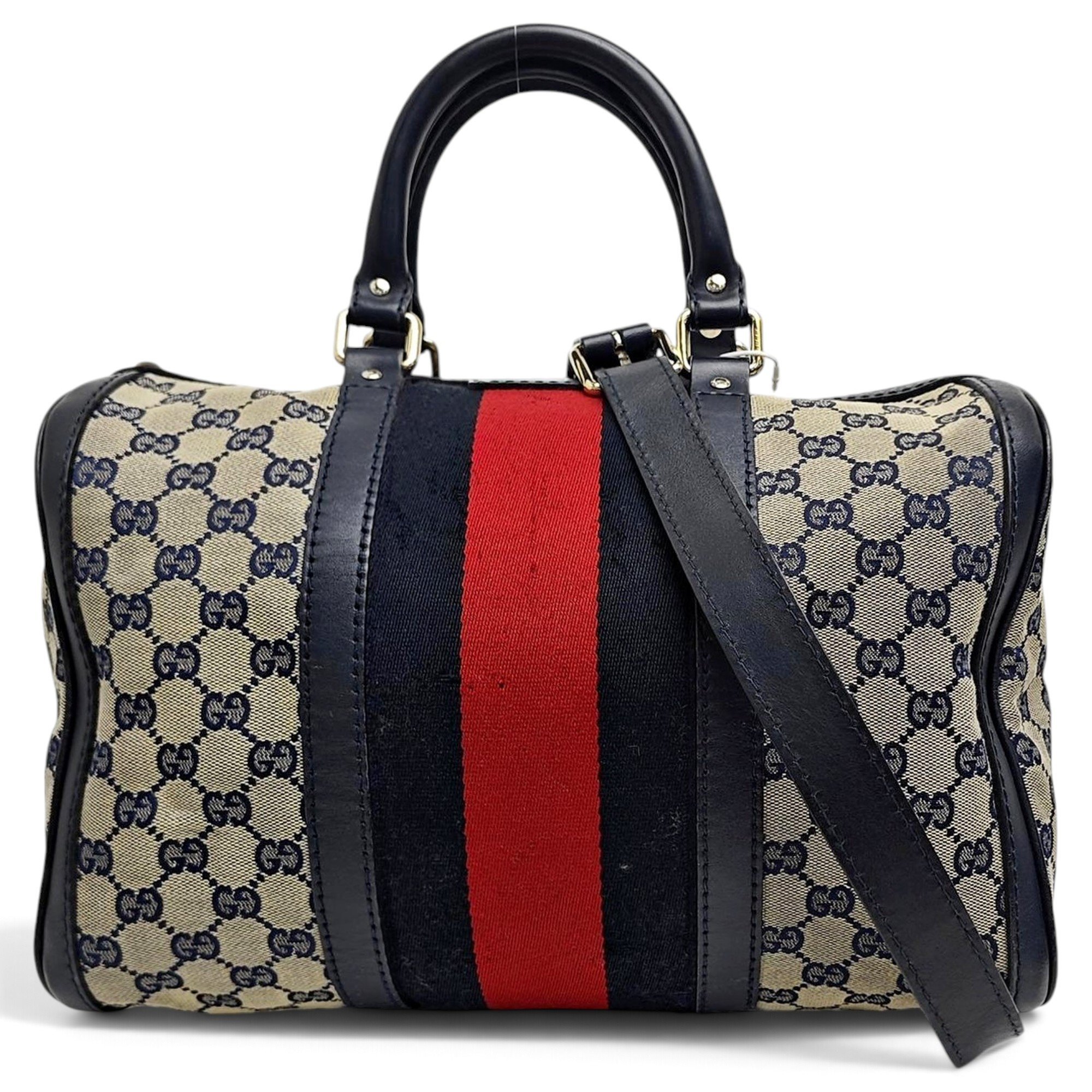 Ophidia Boston cloth handbag