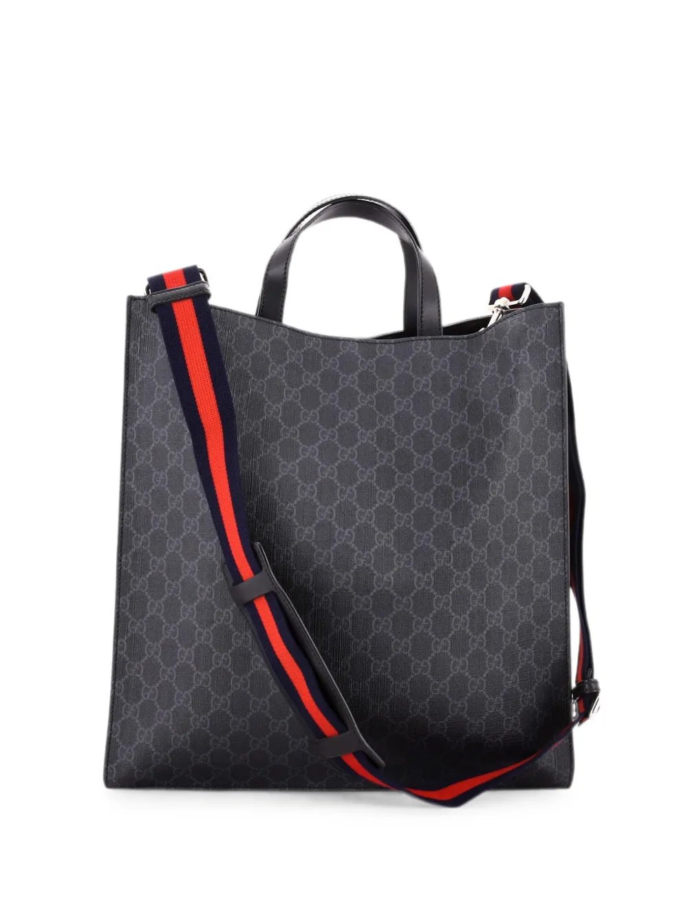 Convertible Soft Open GG Coated Canvas Tall tote bag