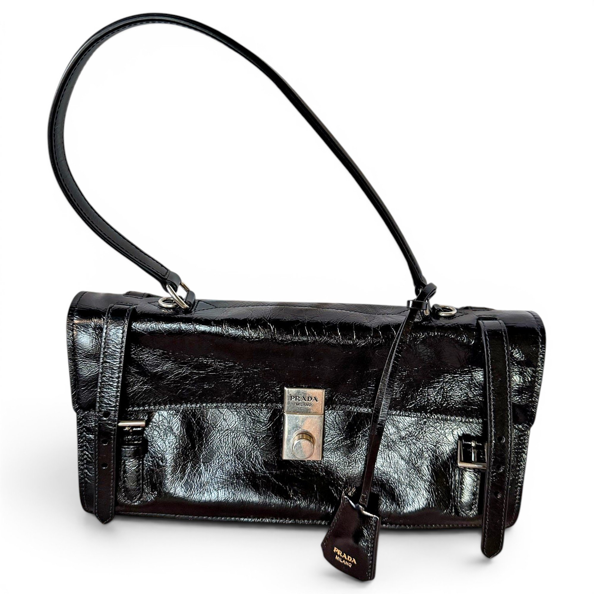 Leather handbag