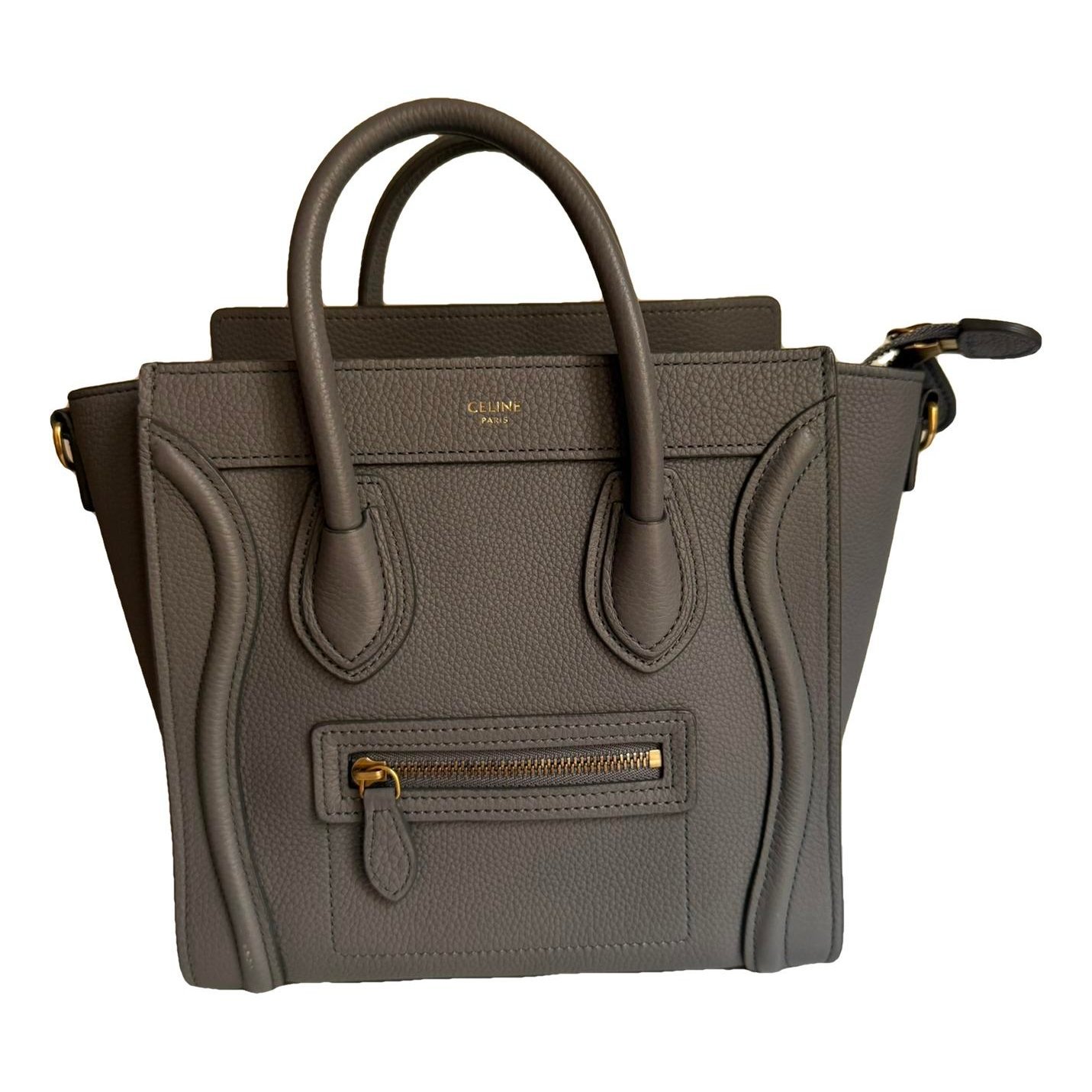 Nano Luggage leather handbag