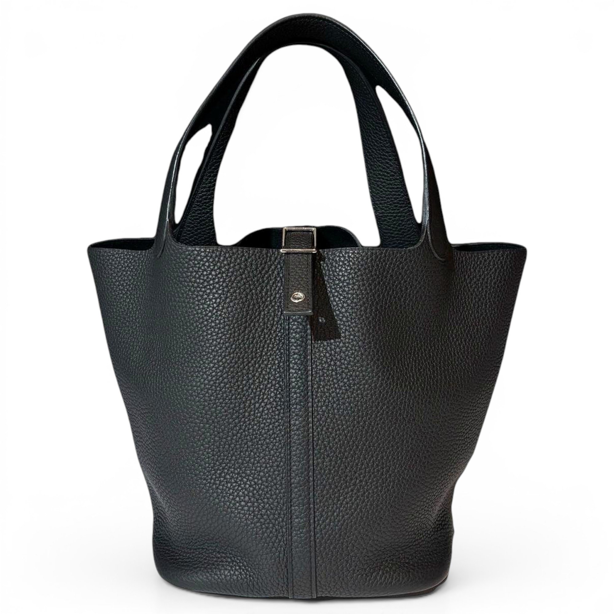 Picotin leather handbag