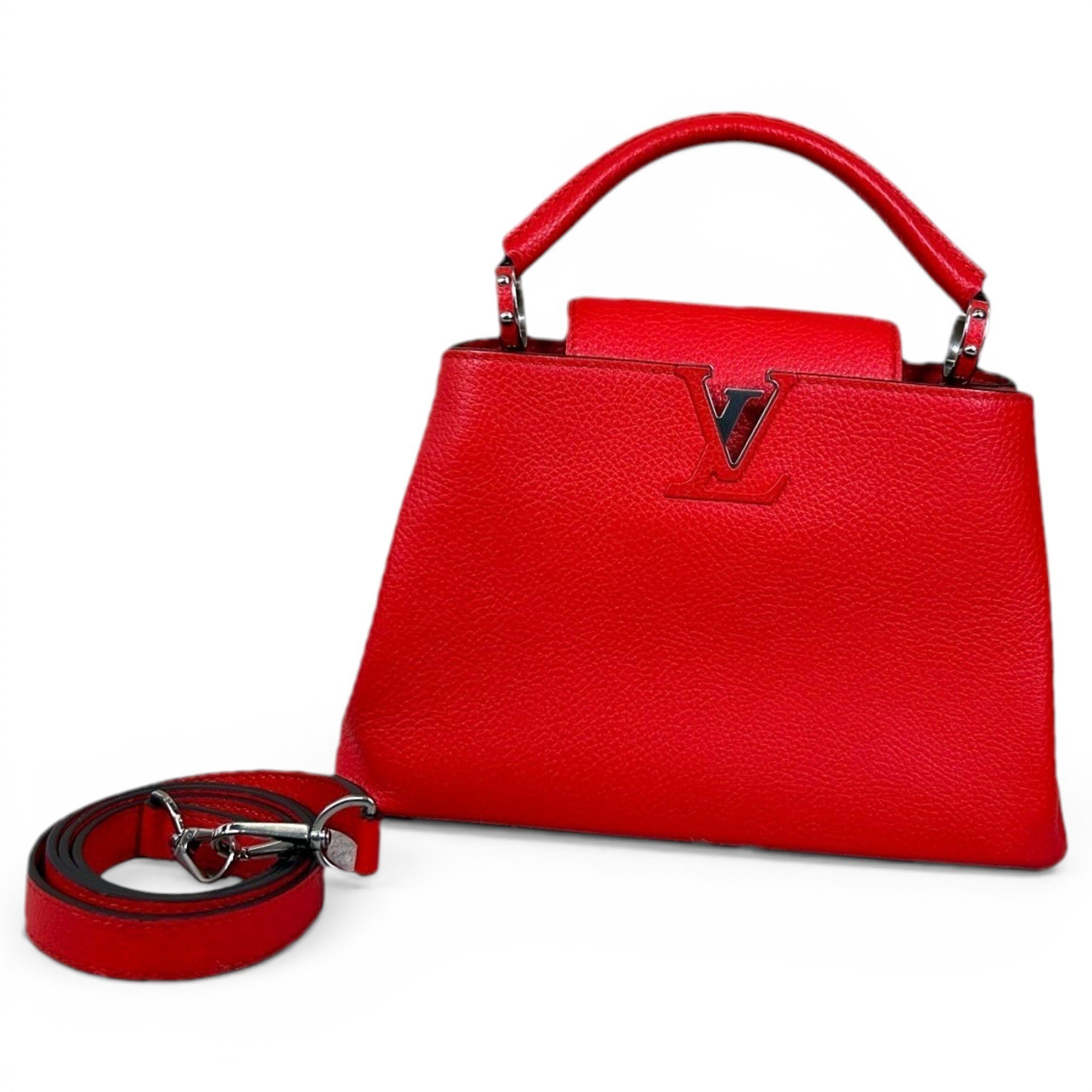 Capucines leather handbag