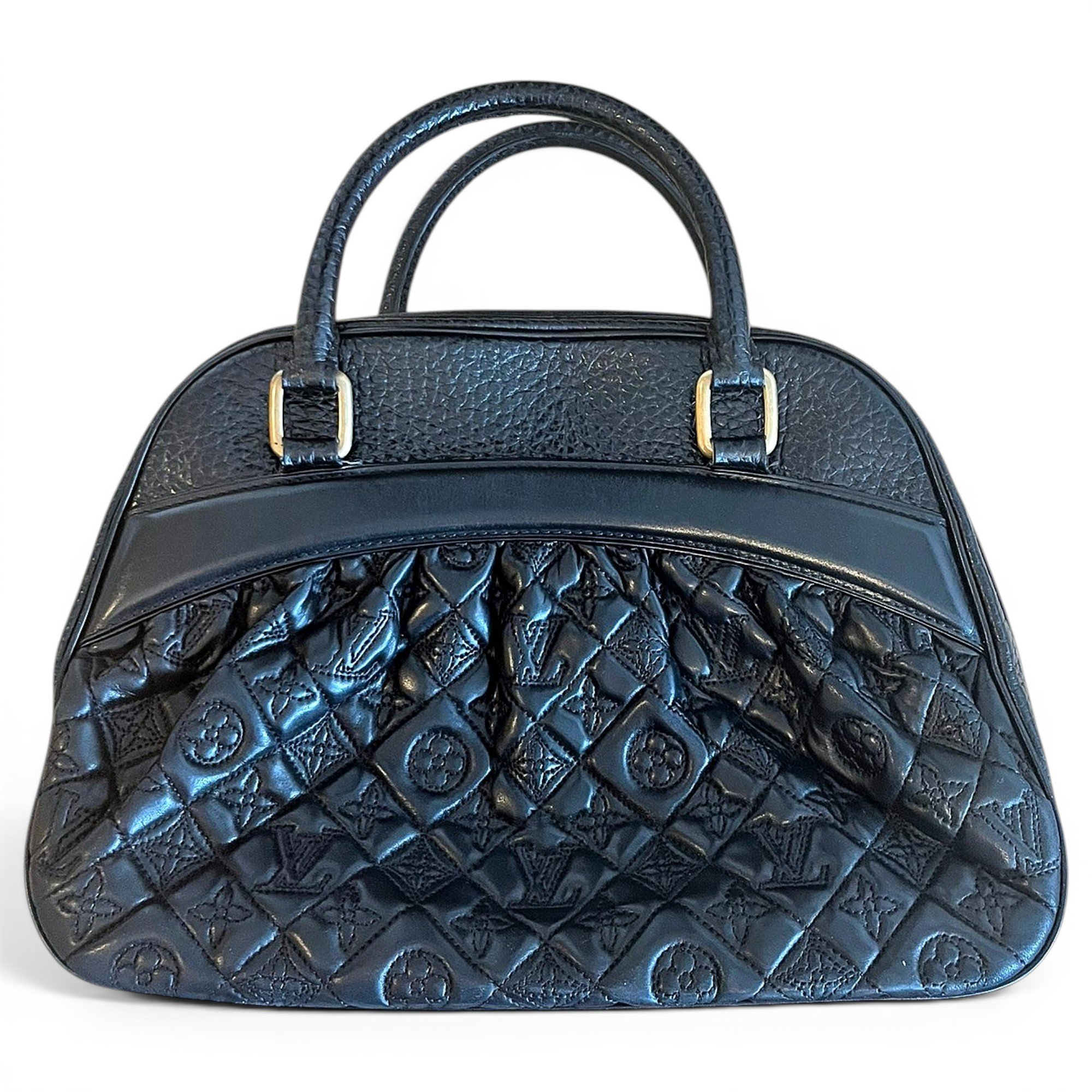 Leather handbag
