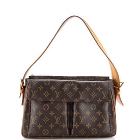 Louis Vuitton Viva Cite Handbag Monogram Canvas GM