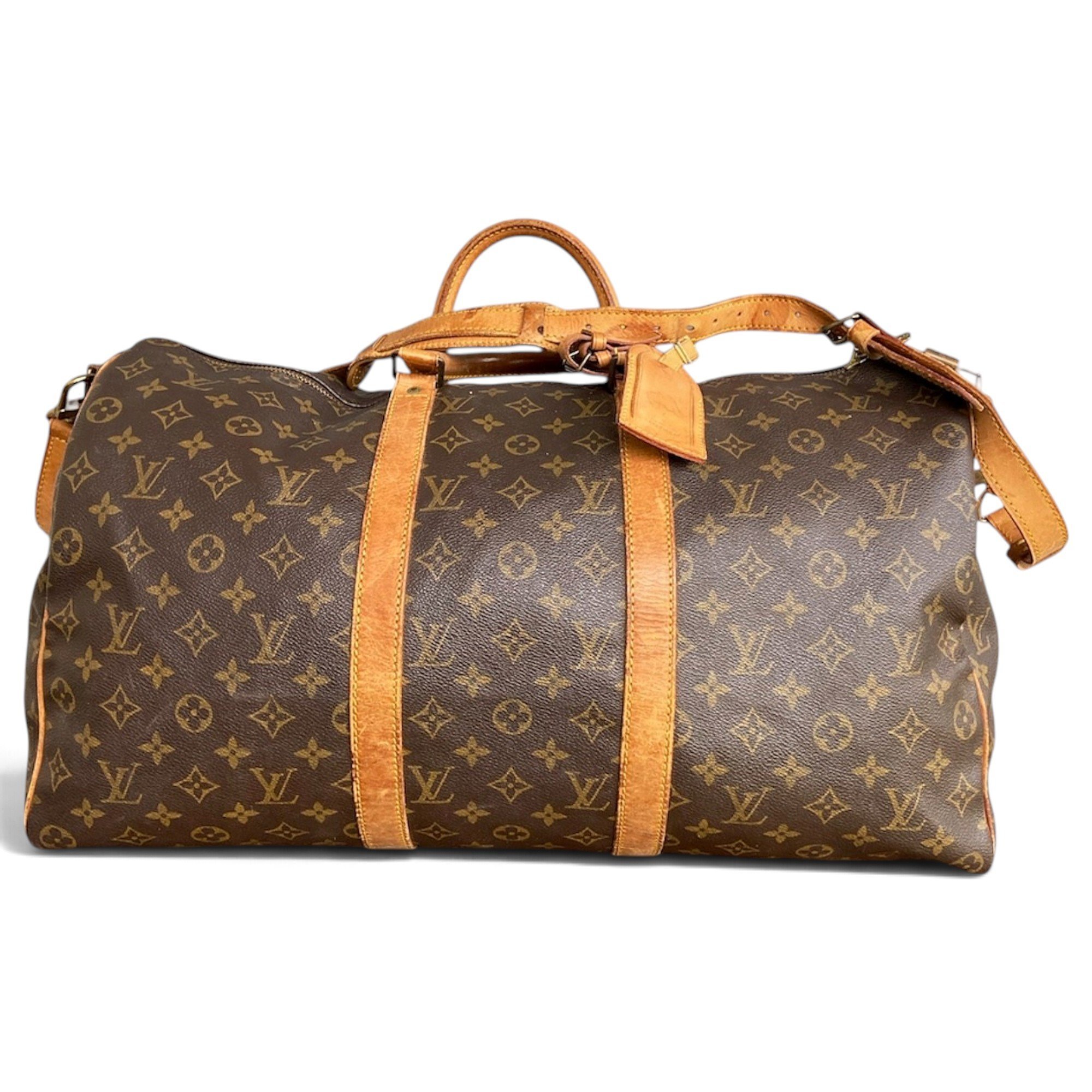 Keepall leather 48h bag