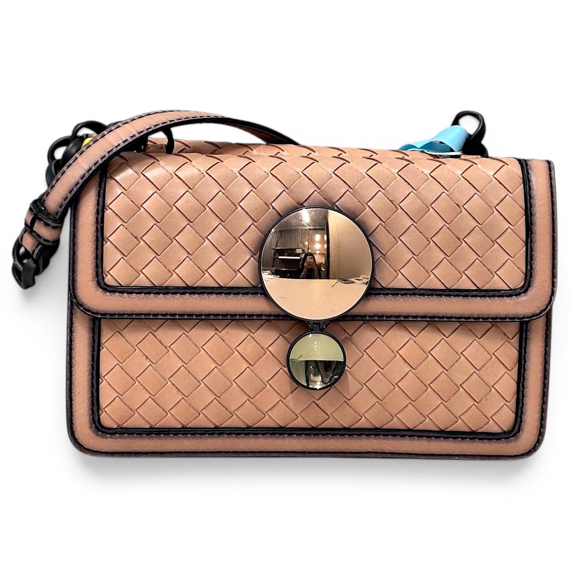 City Knot leather handbag