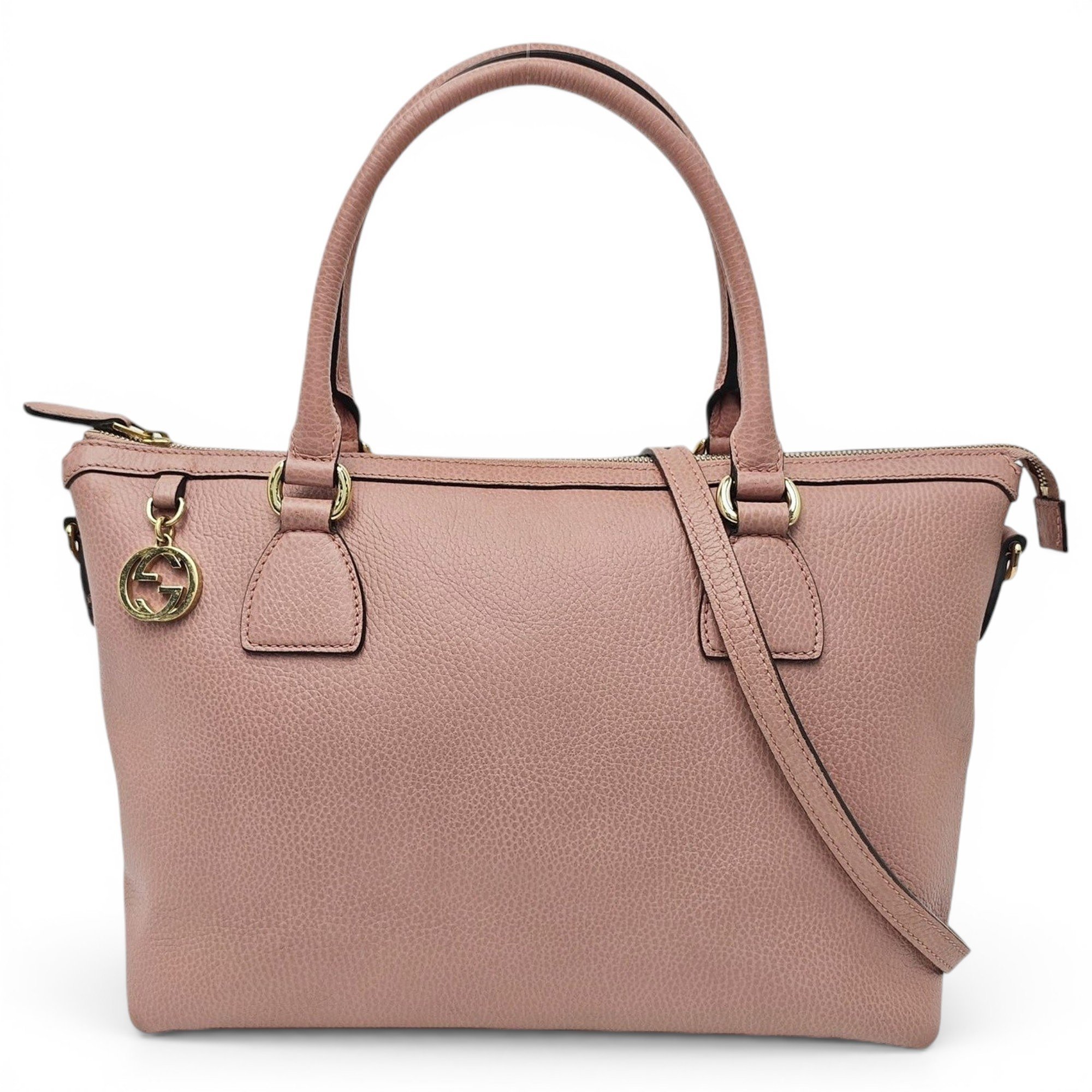 Leather handbag