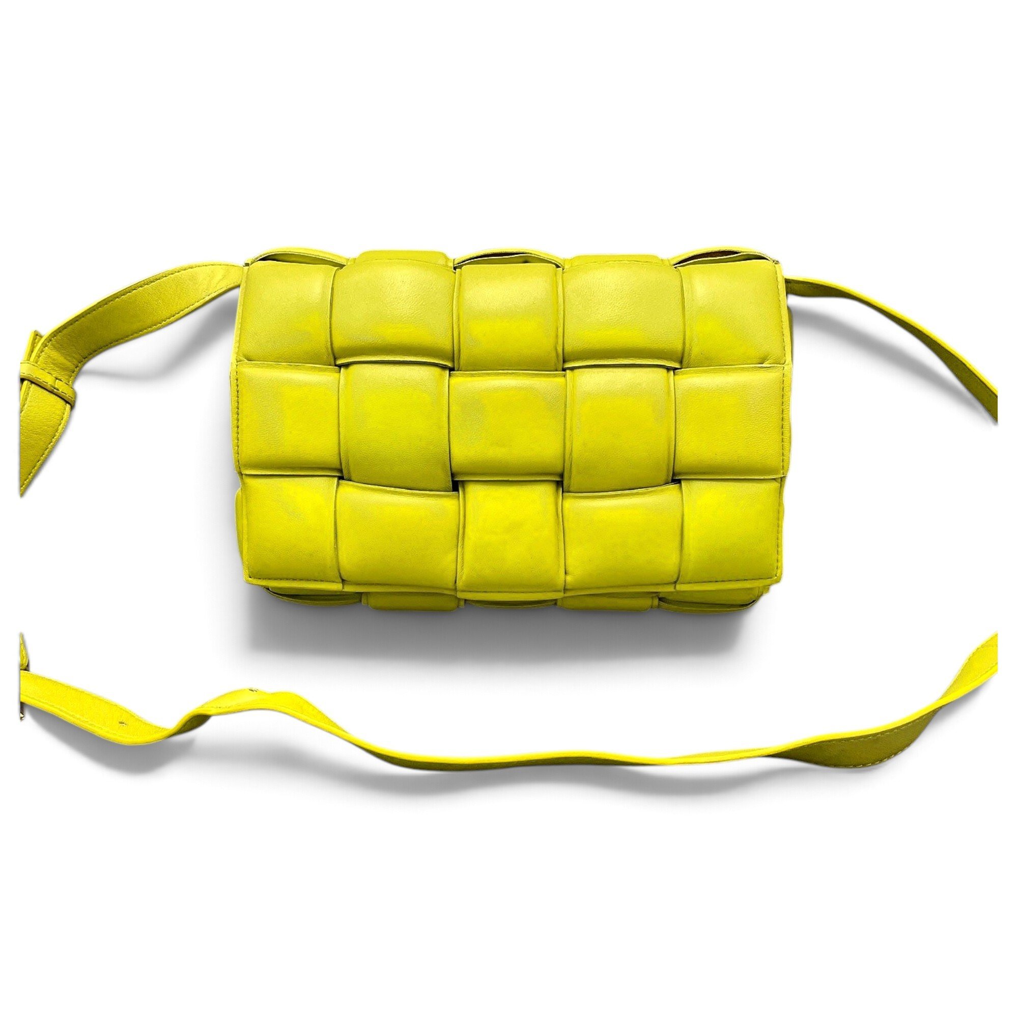 Cassette Padded leather crossbody bag