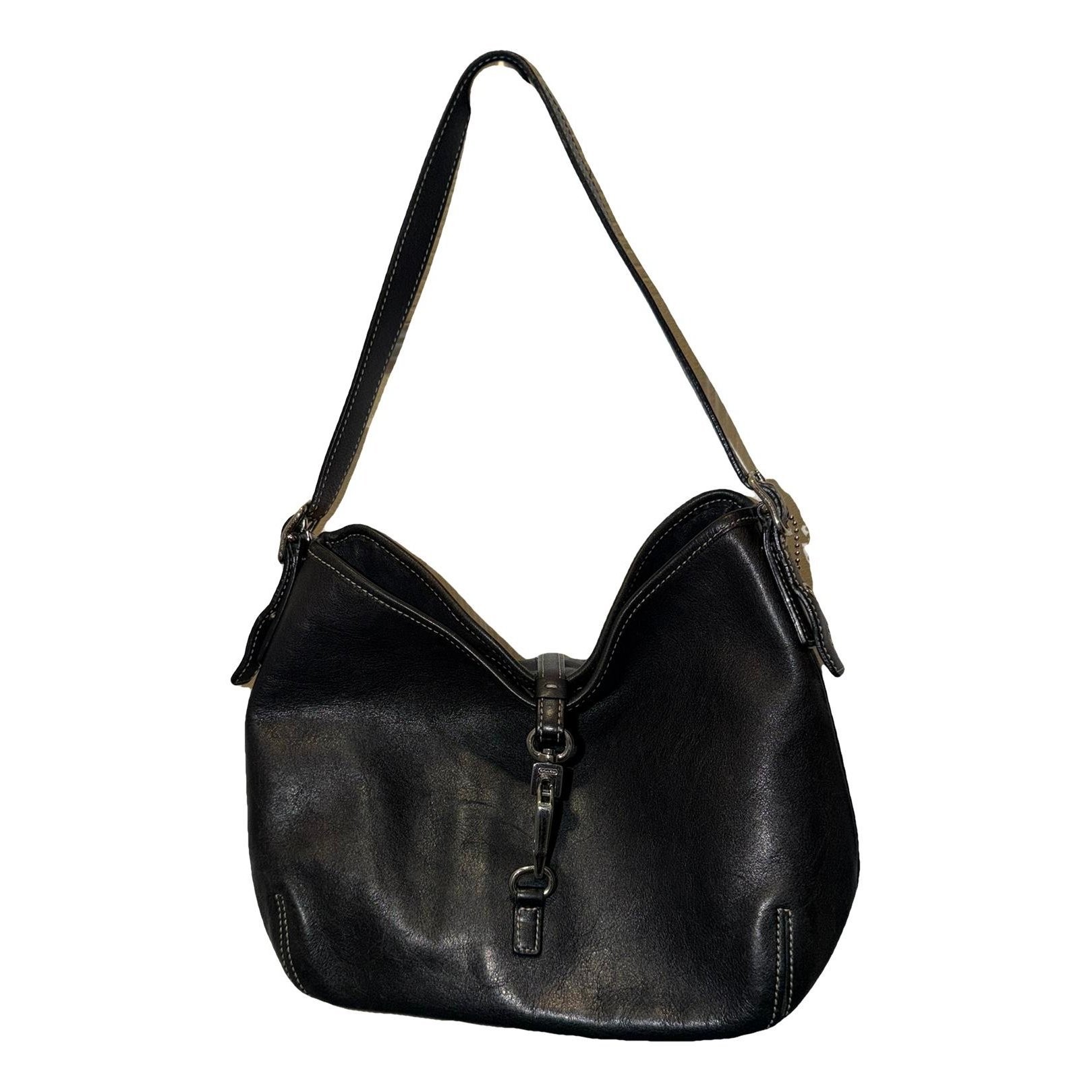 Leather handbag