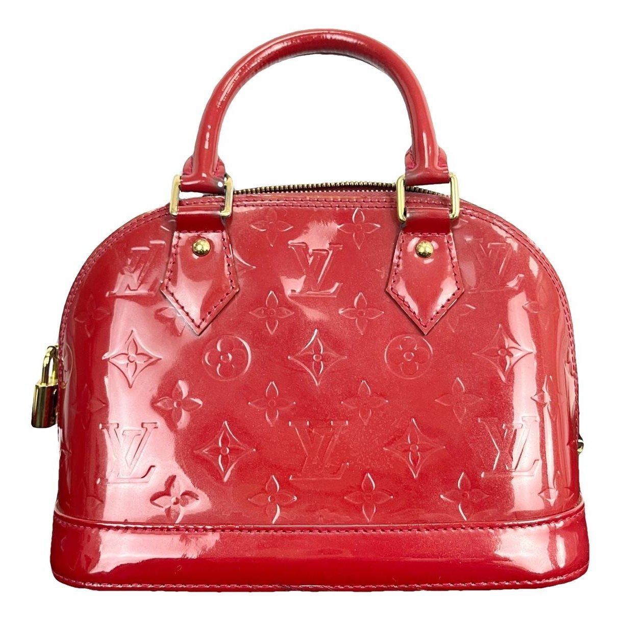Alma BB patent leather handbag